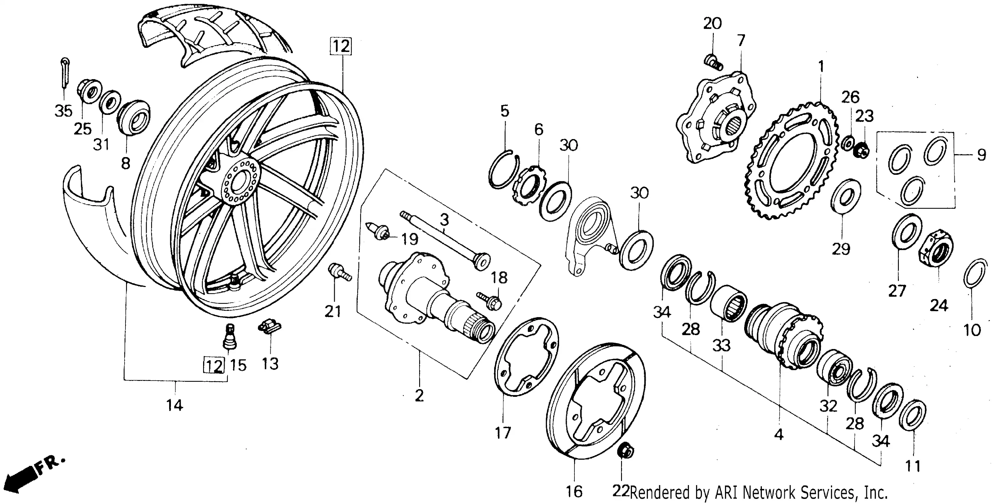 Rear Wheel