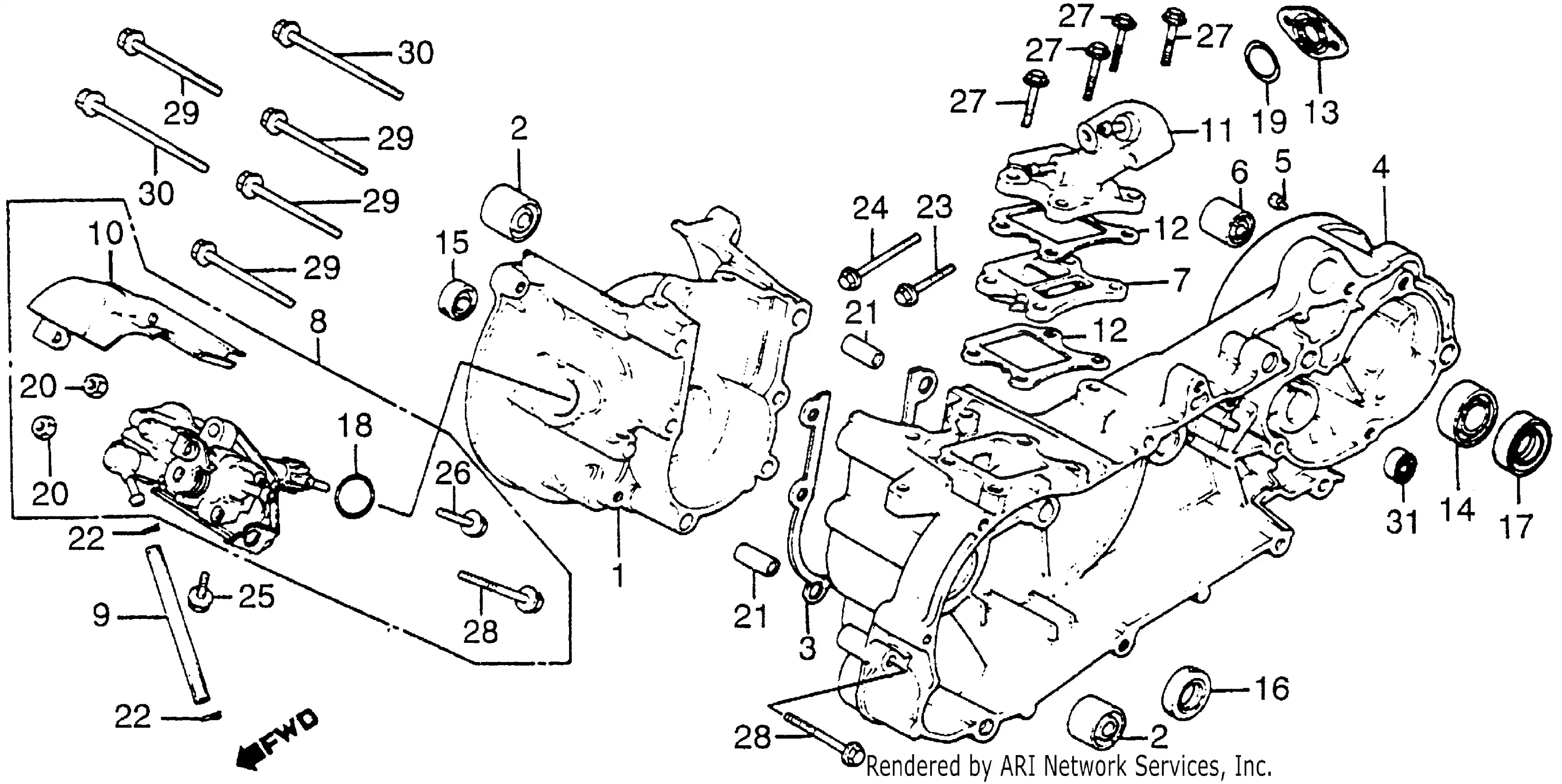 Crankcase Oil Pump
