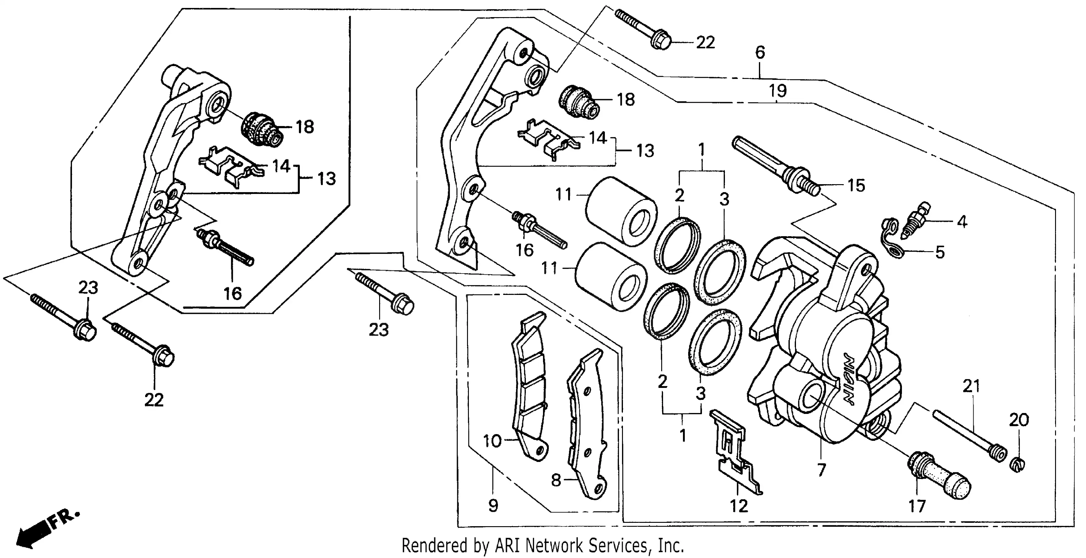Front Brake Caliper