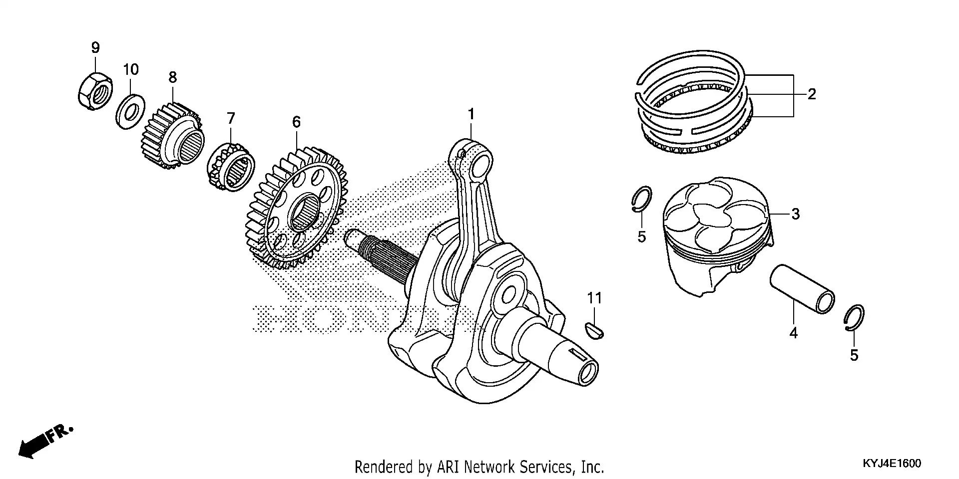 Crankshaft Piston