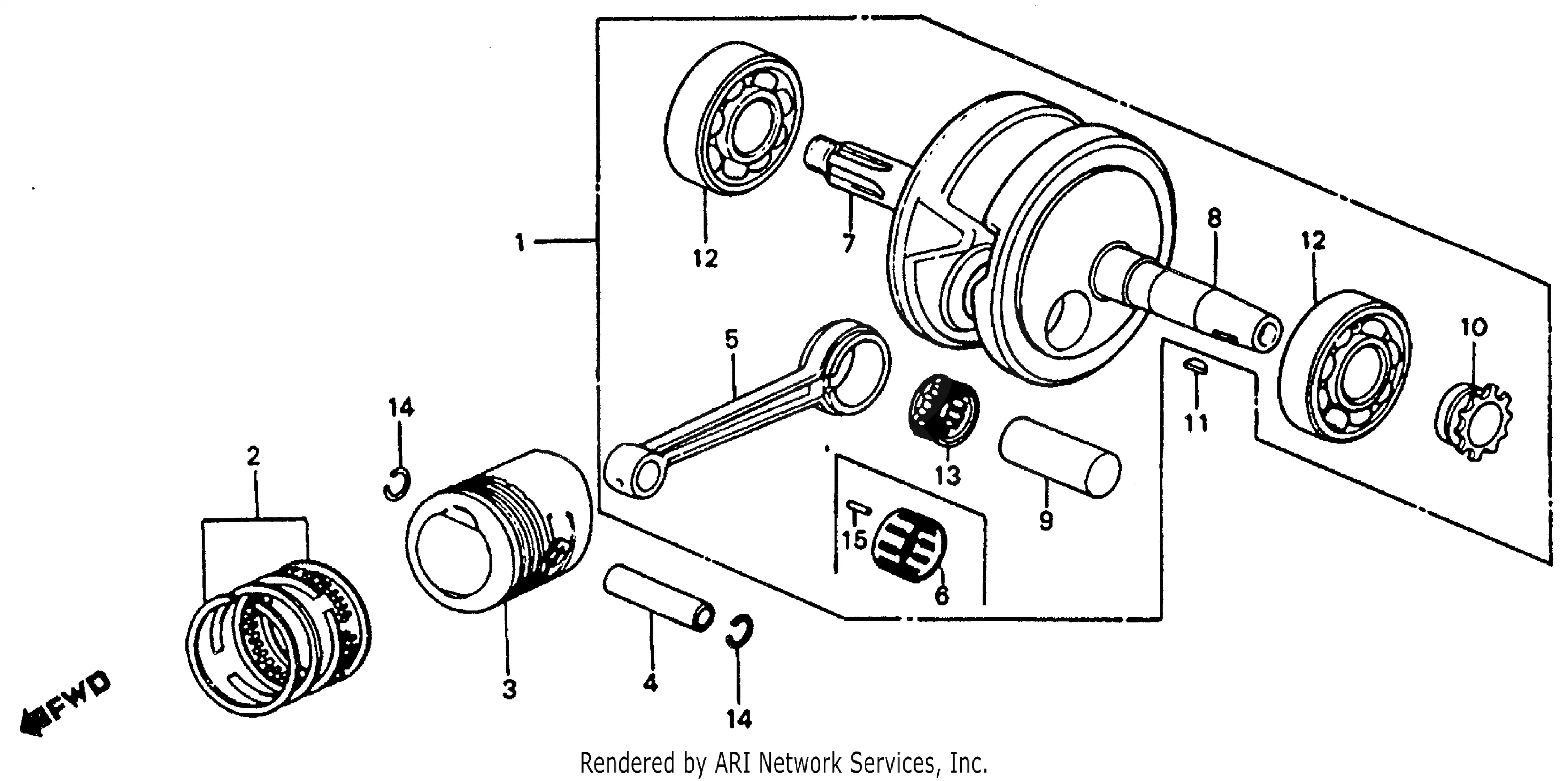 Crankshaft Piston