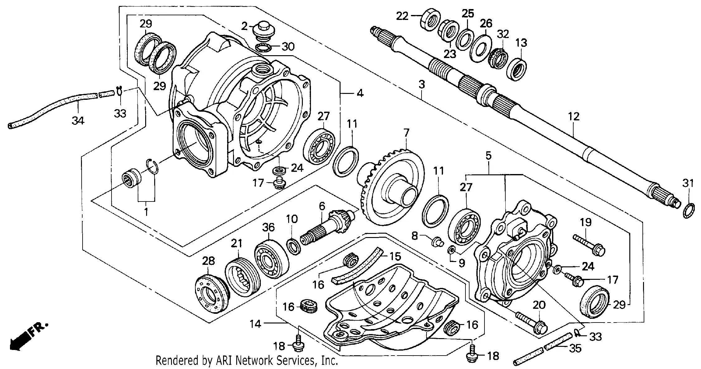 Rear Final Gear
