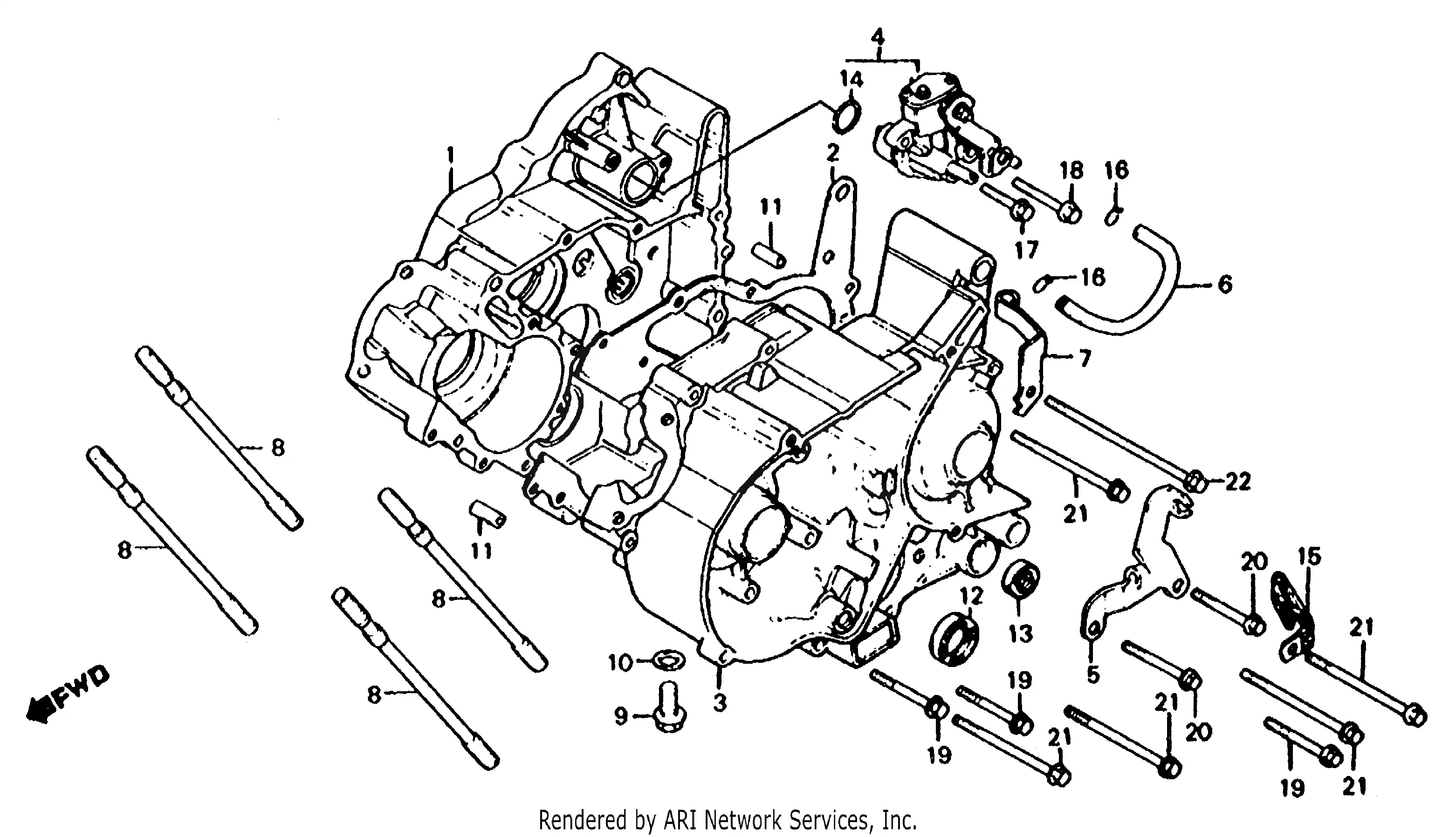 Crankcase Oil Pump