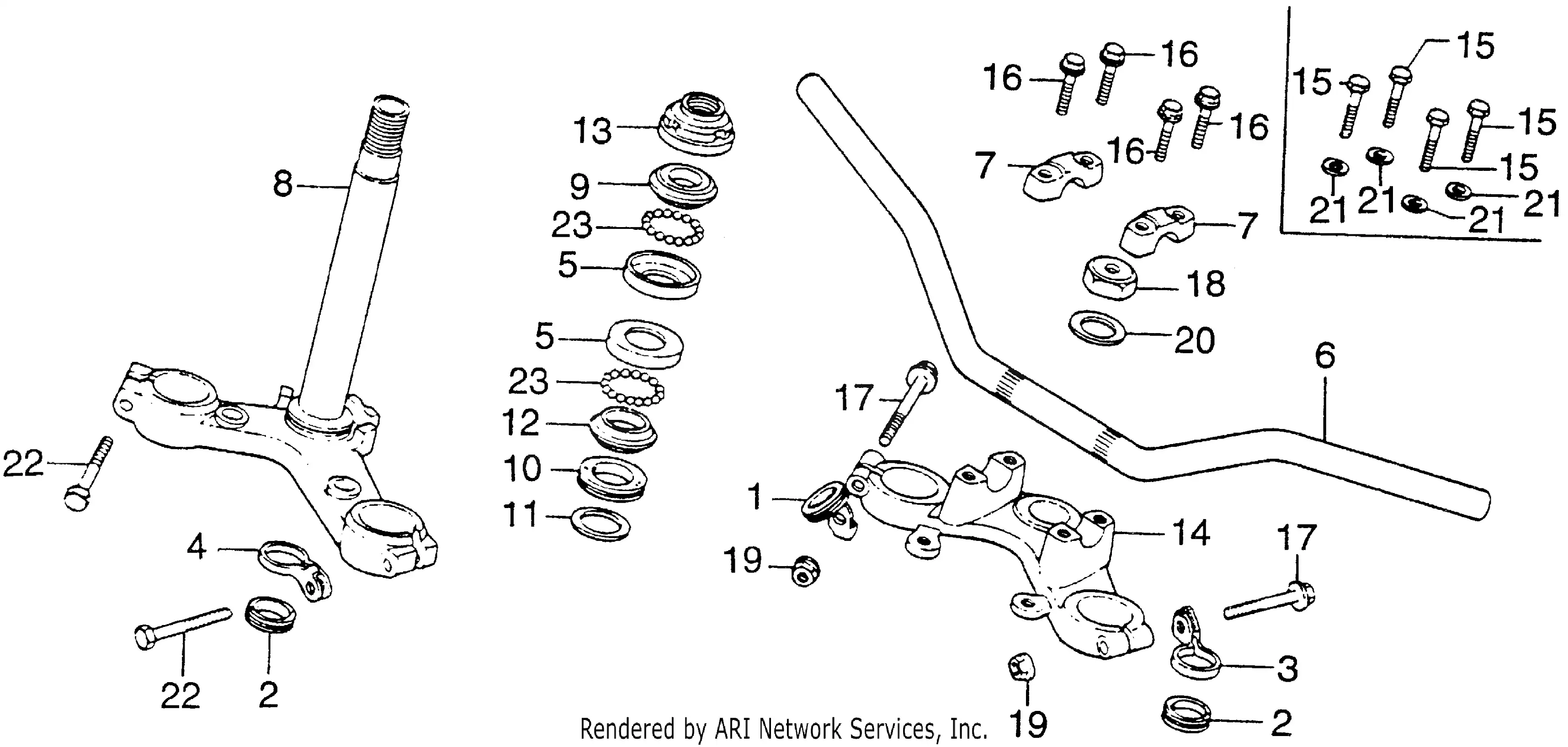 Handlebar Steering Stem