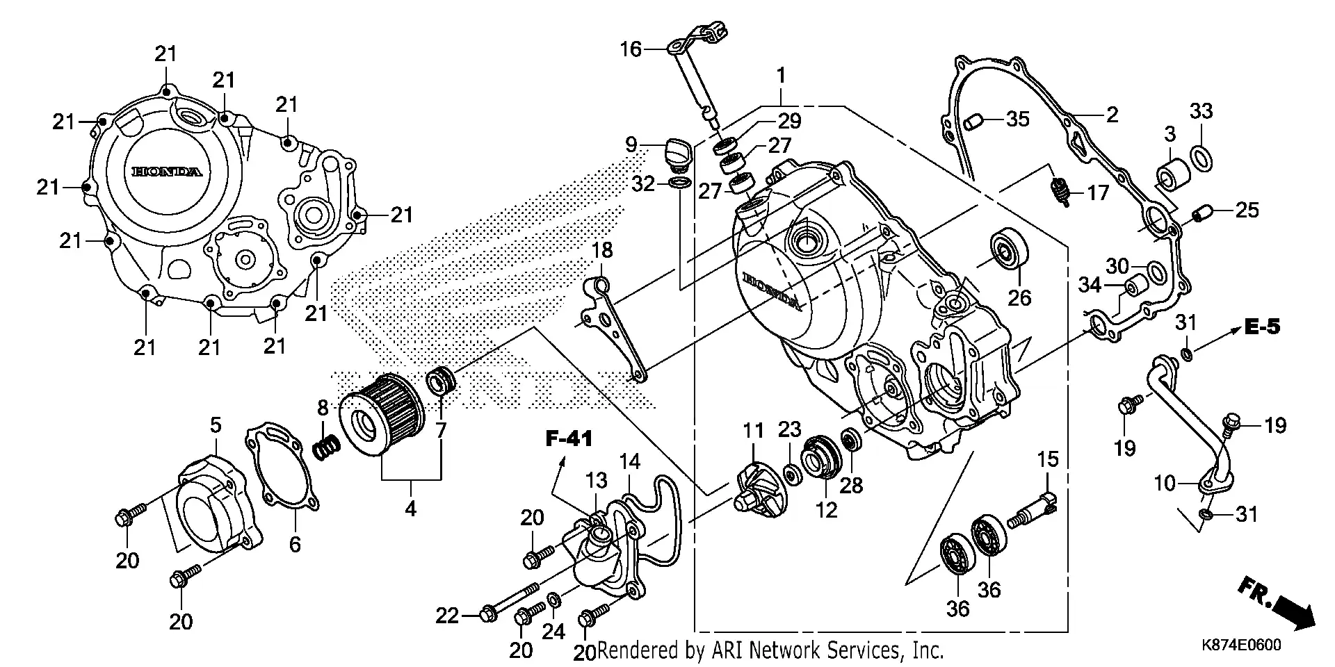 Right Crankcase Cover
