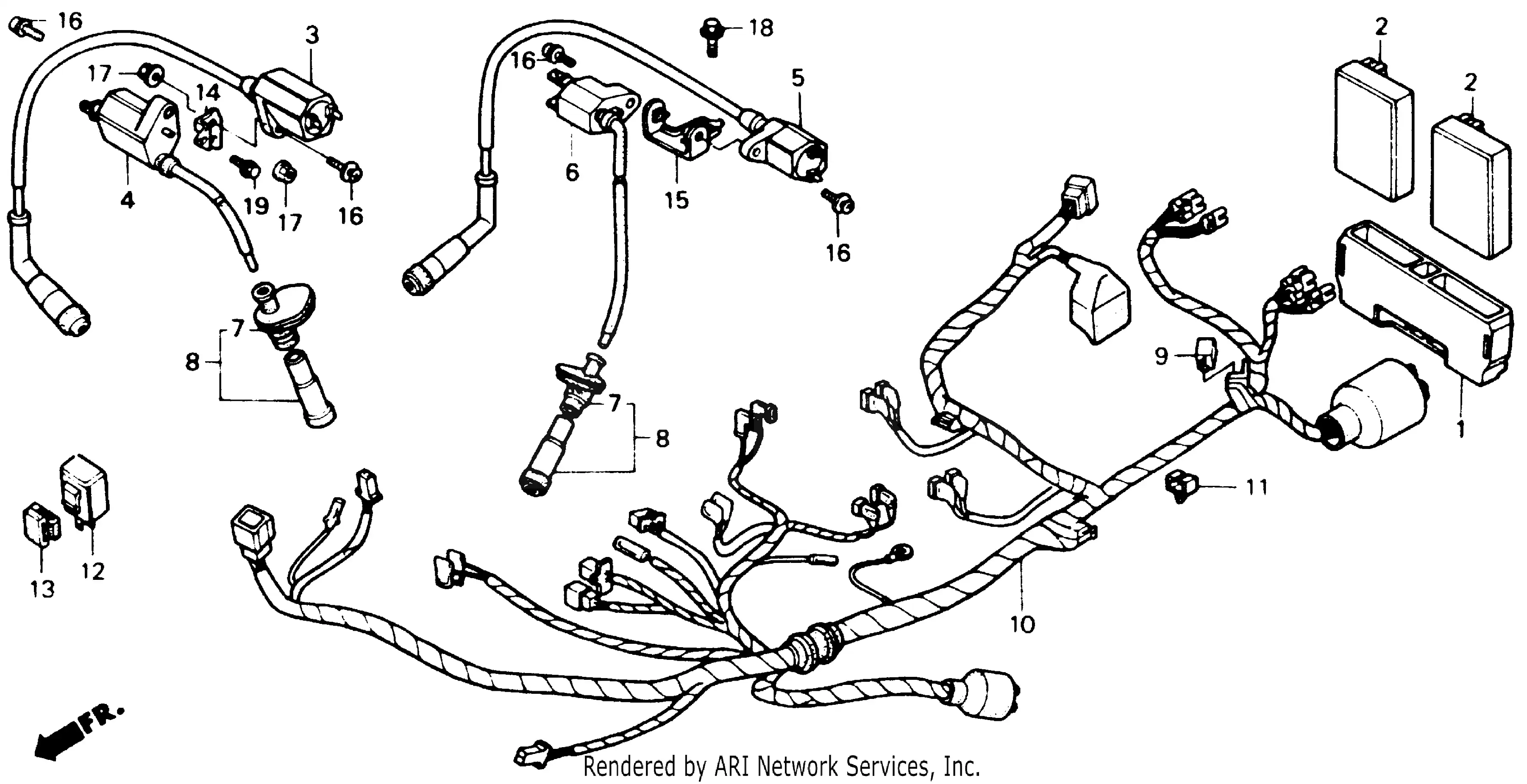 Arnés de cables