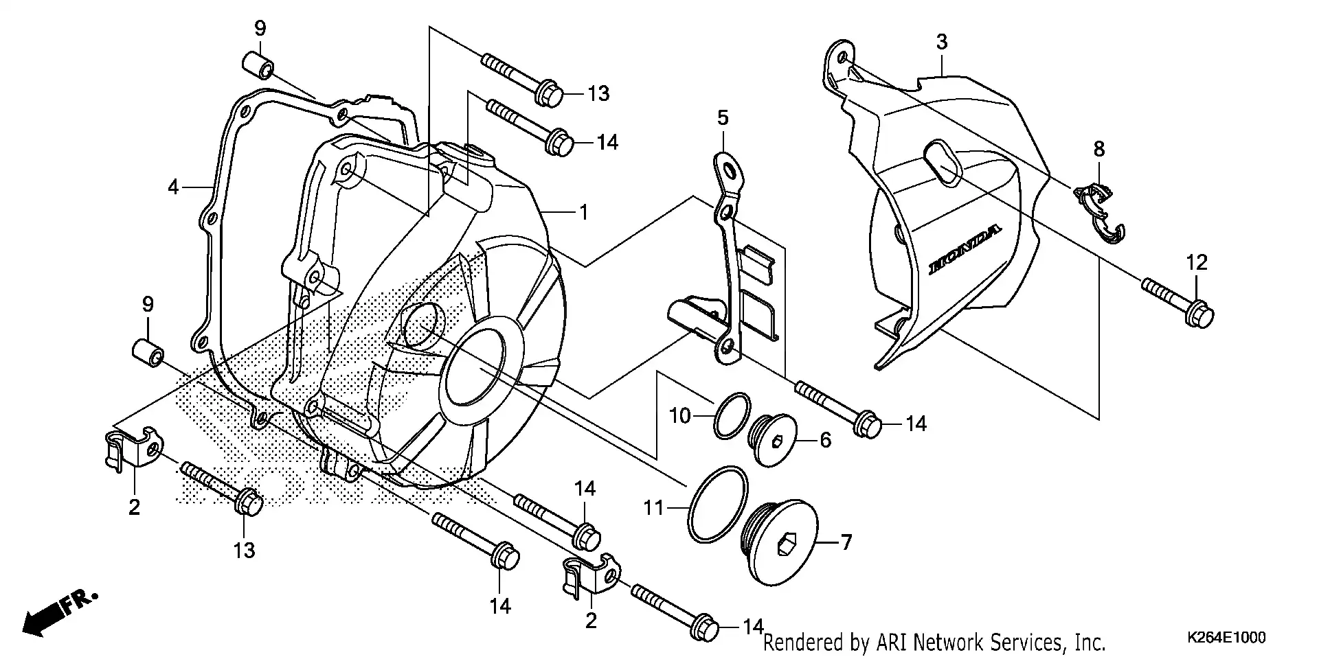 Left Crankcase Cover