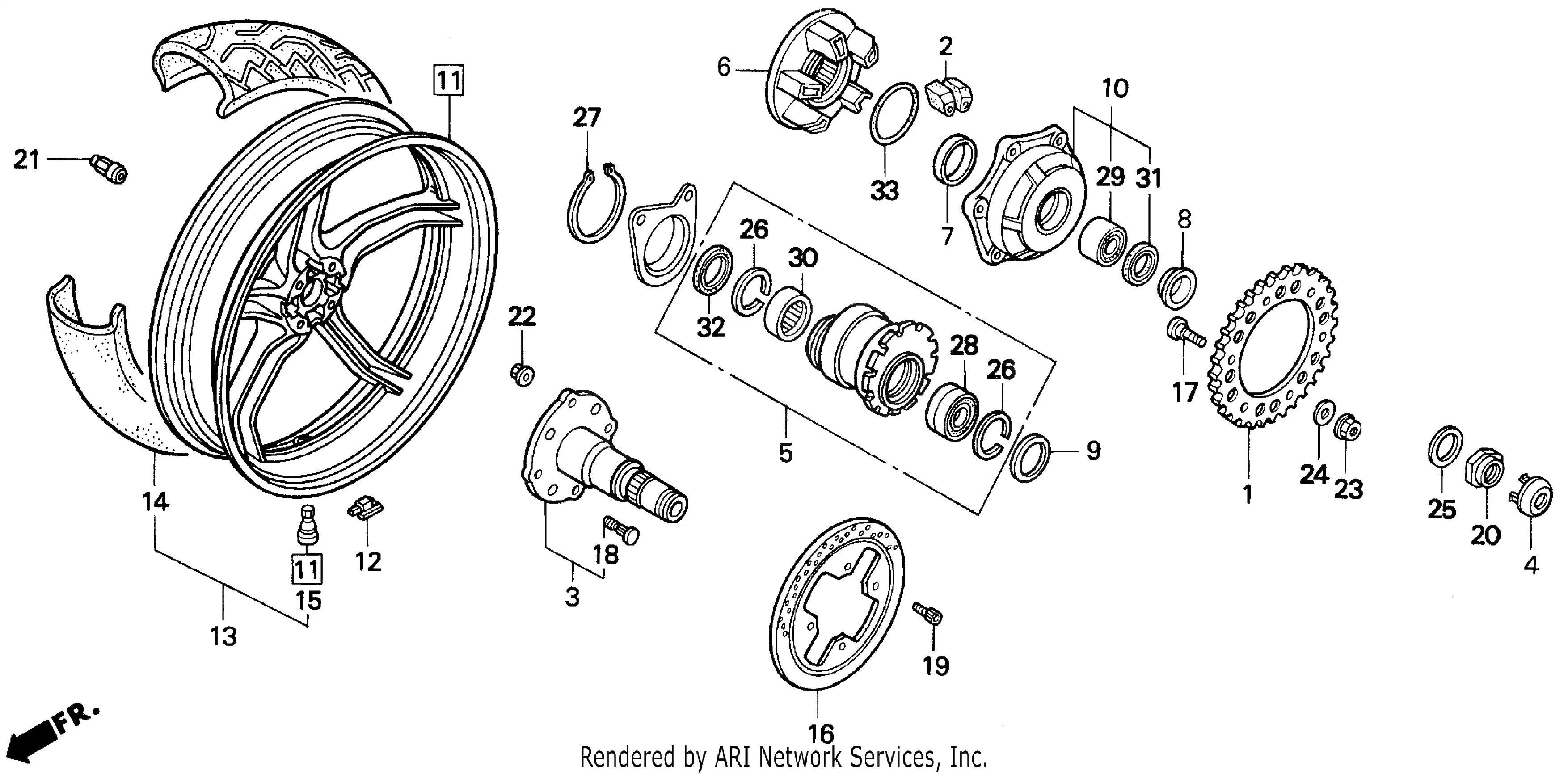 Rear Wheel