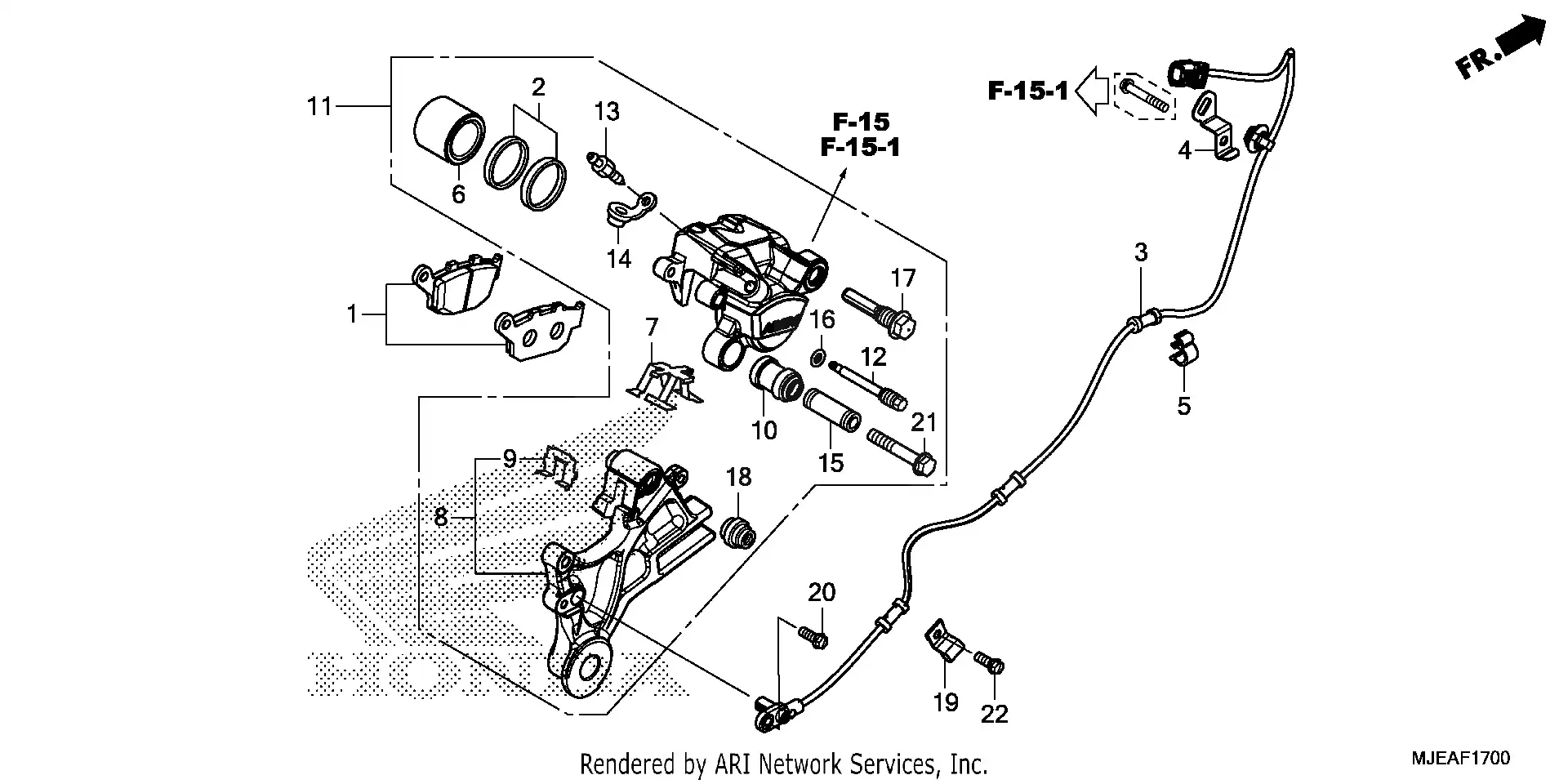 Rear Brake Caliper