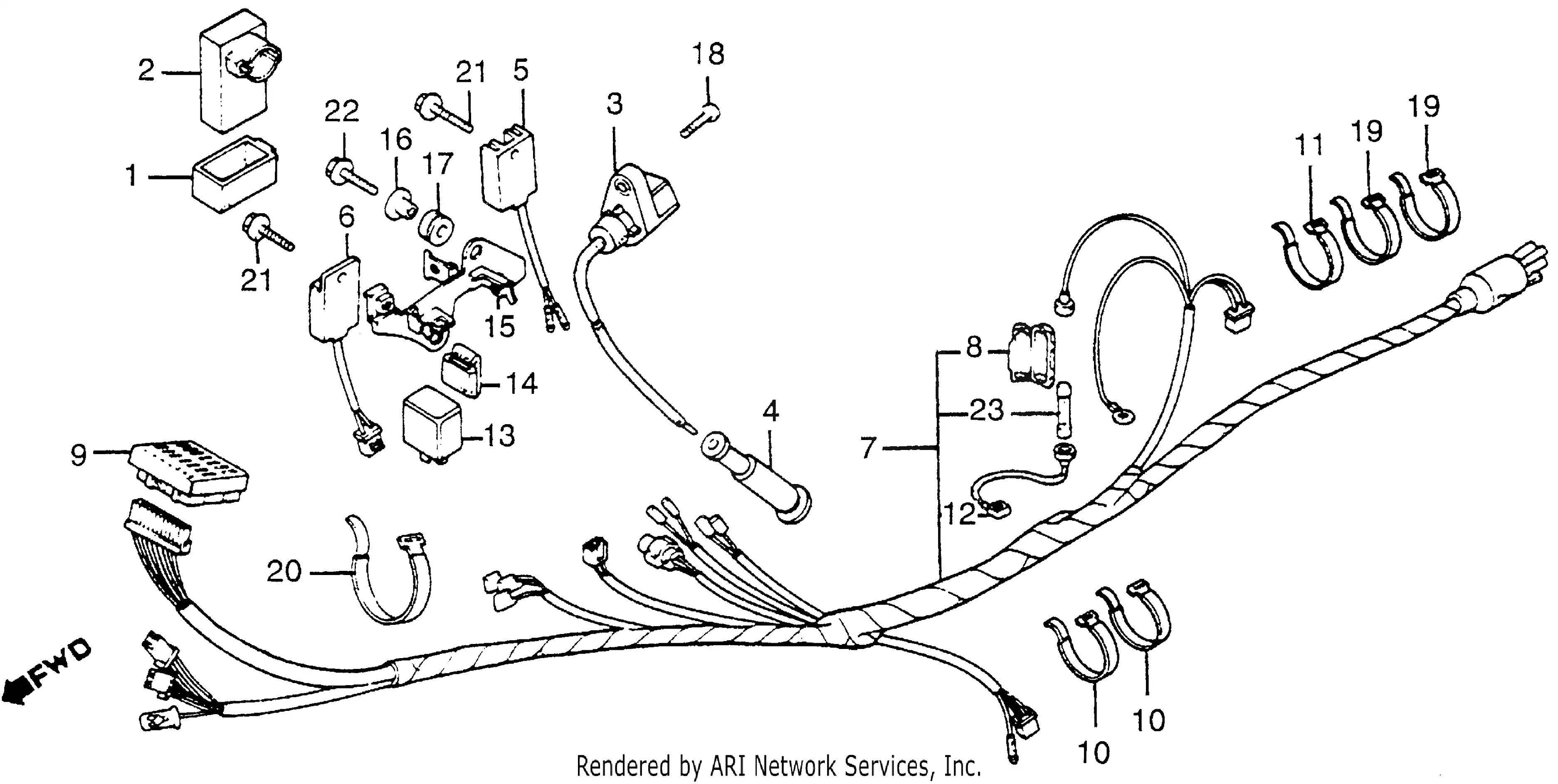 Wire Harness, Ignition Coil