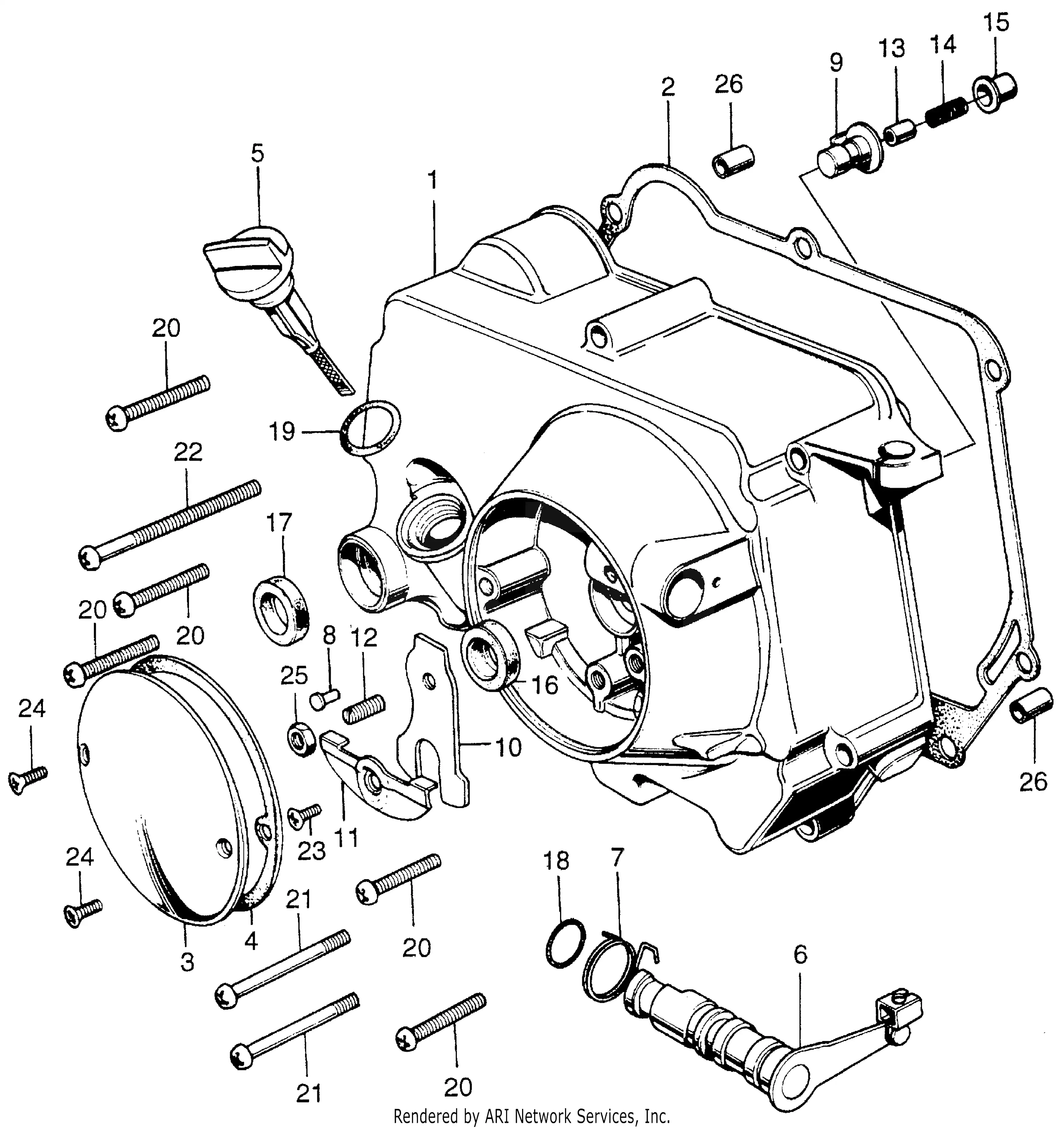 Right Crankcase Cover
