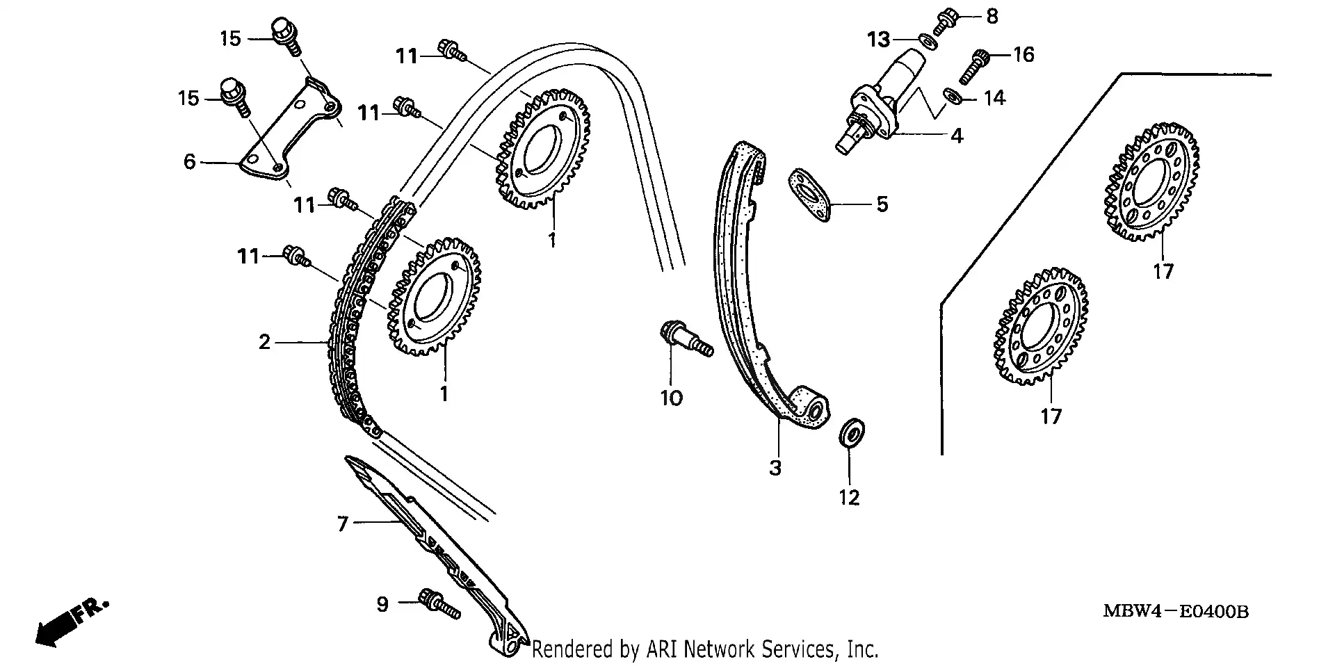 Cam Chain + Tensioner