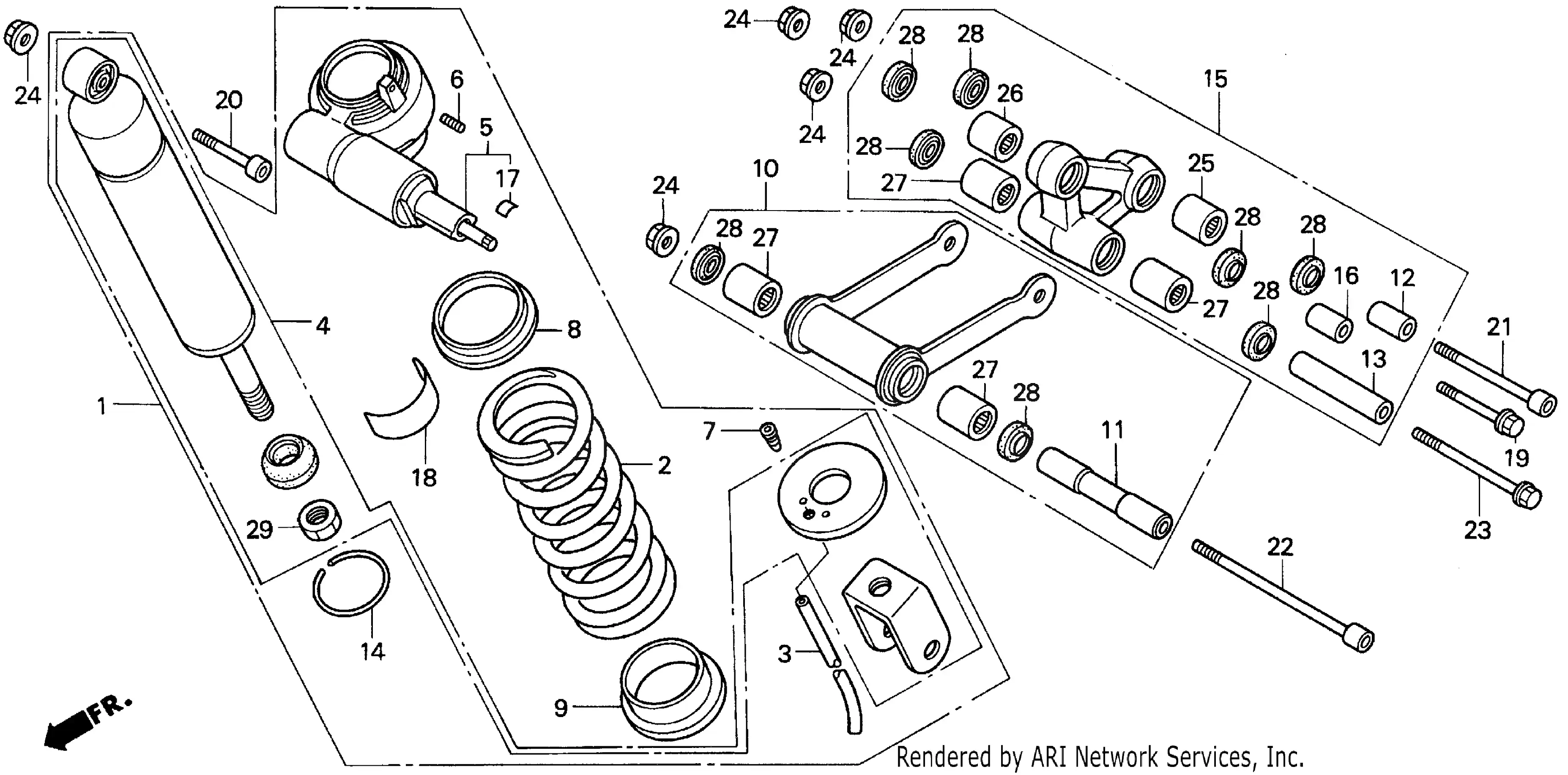 Rear Shock Absorber