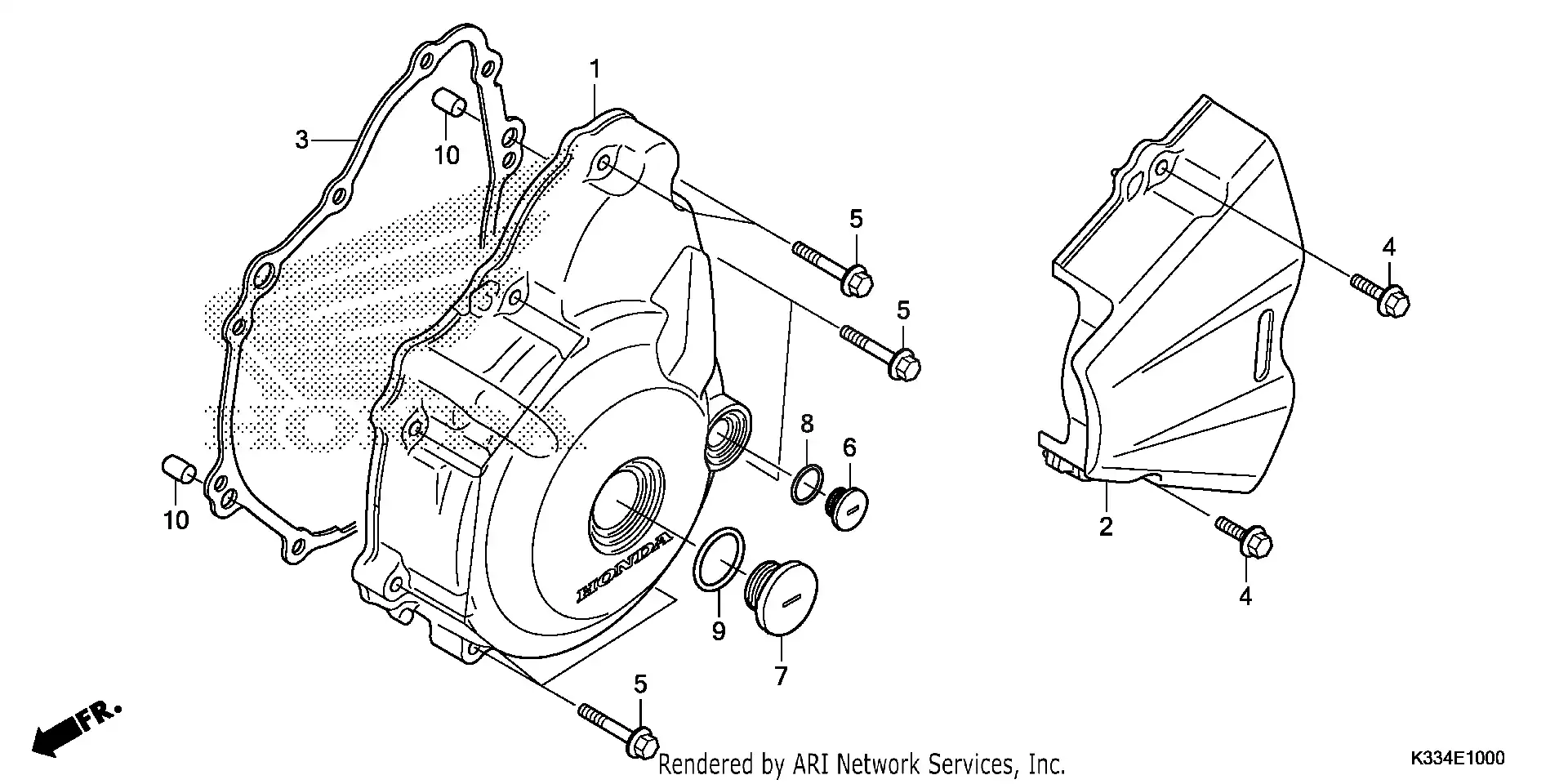 Left Crankcase Cover