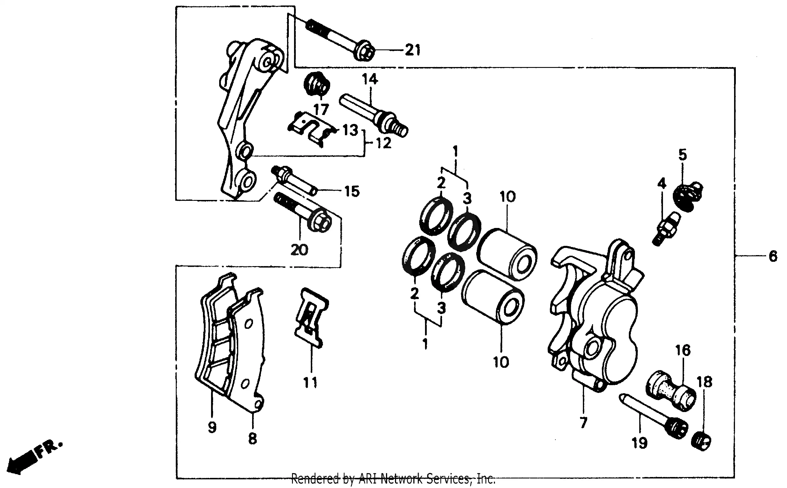 Front Brake Caliper