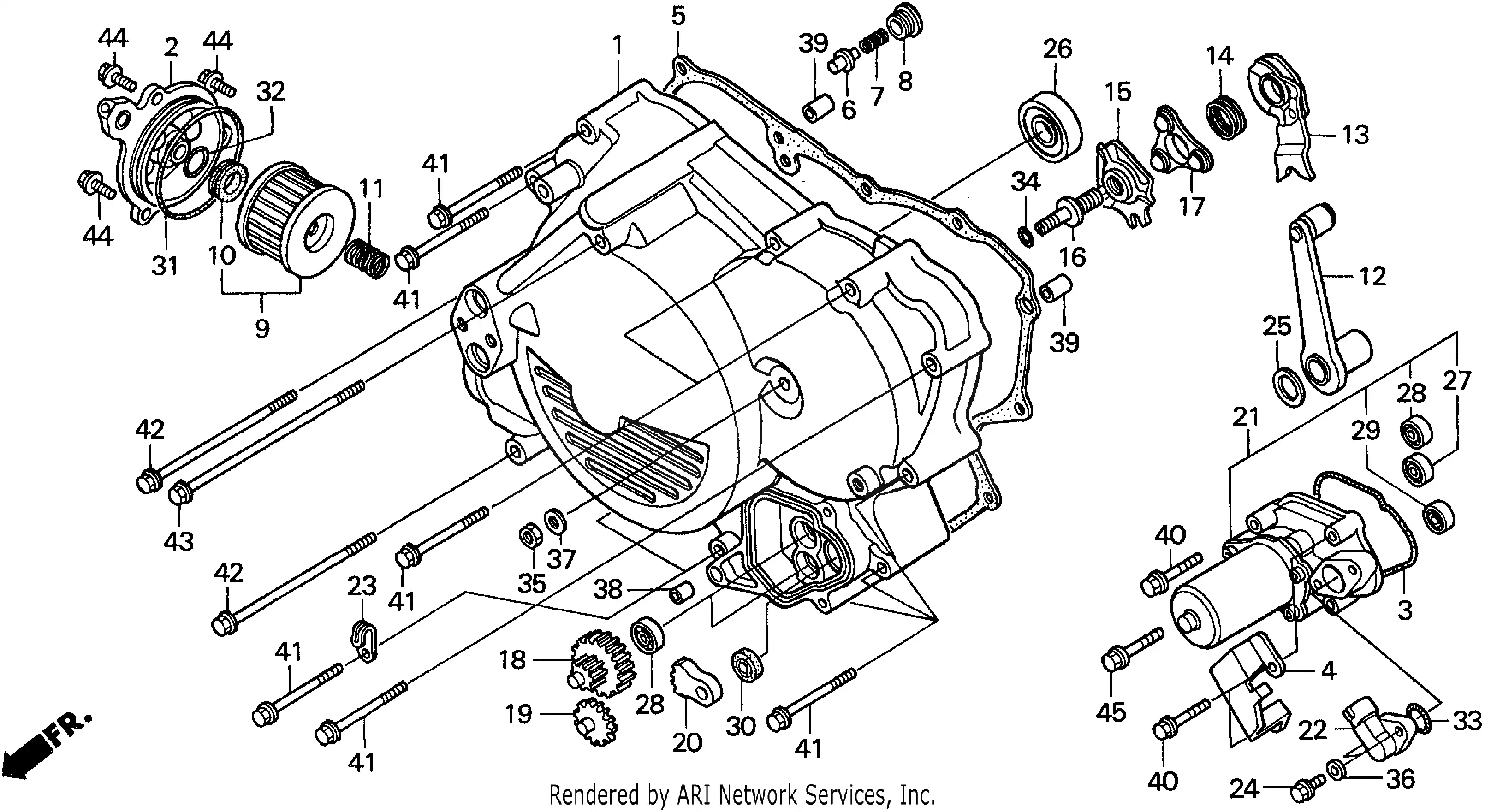 Crankcase Cover Front