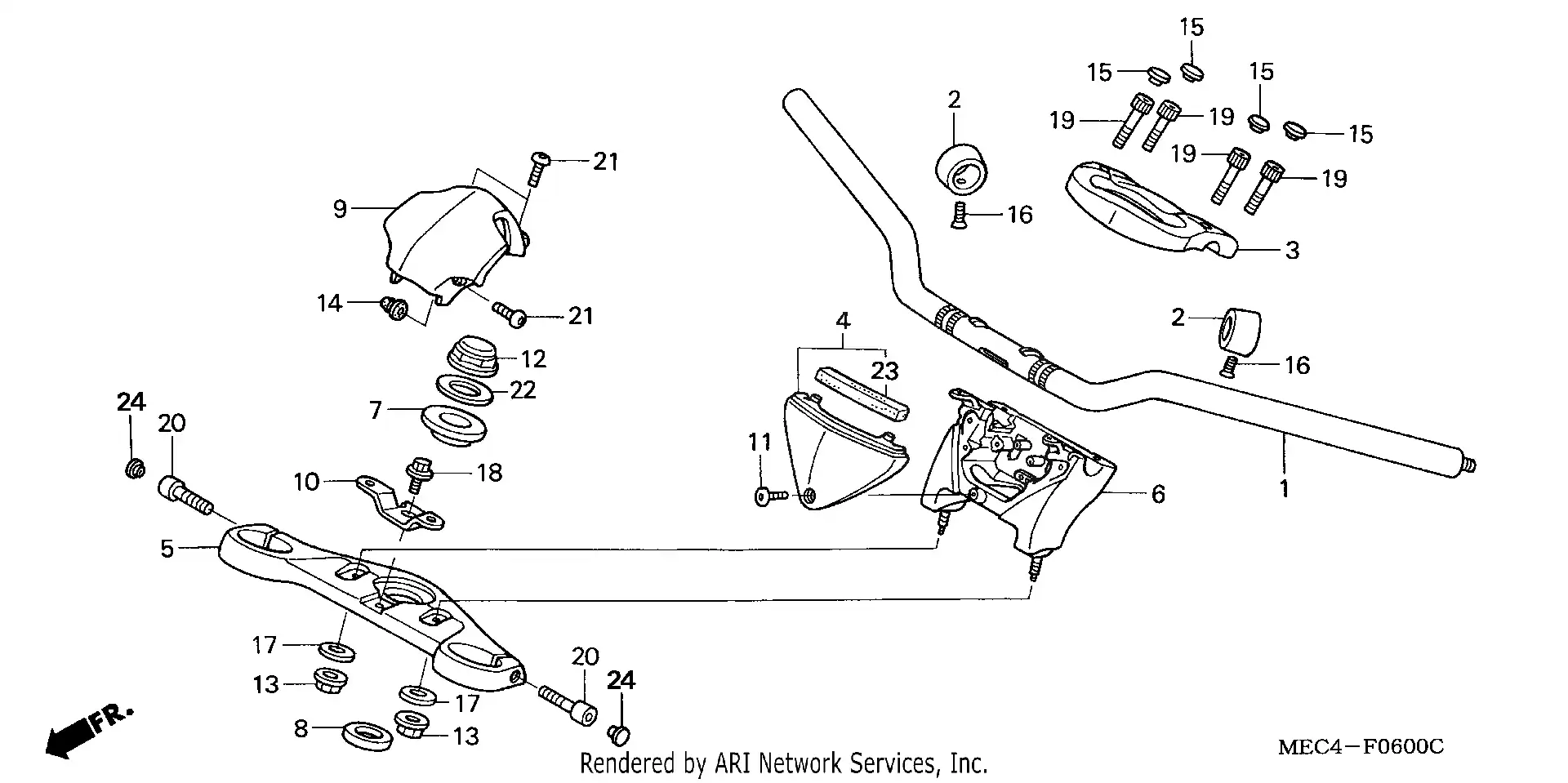 Handlebar Top Bridge