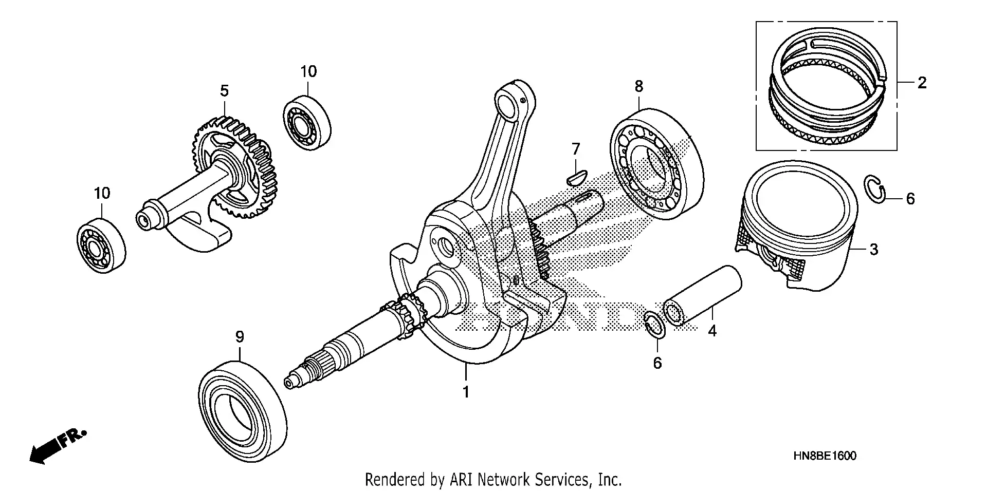 Crankshaft Piston
