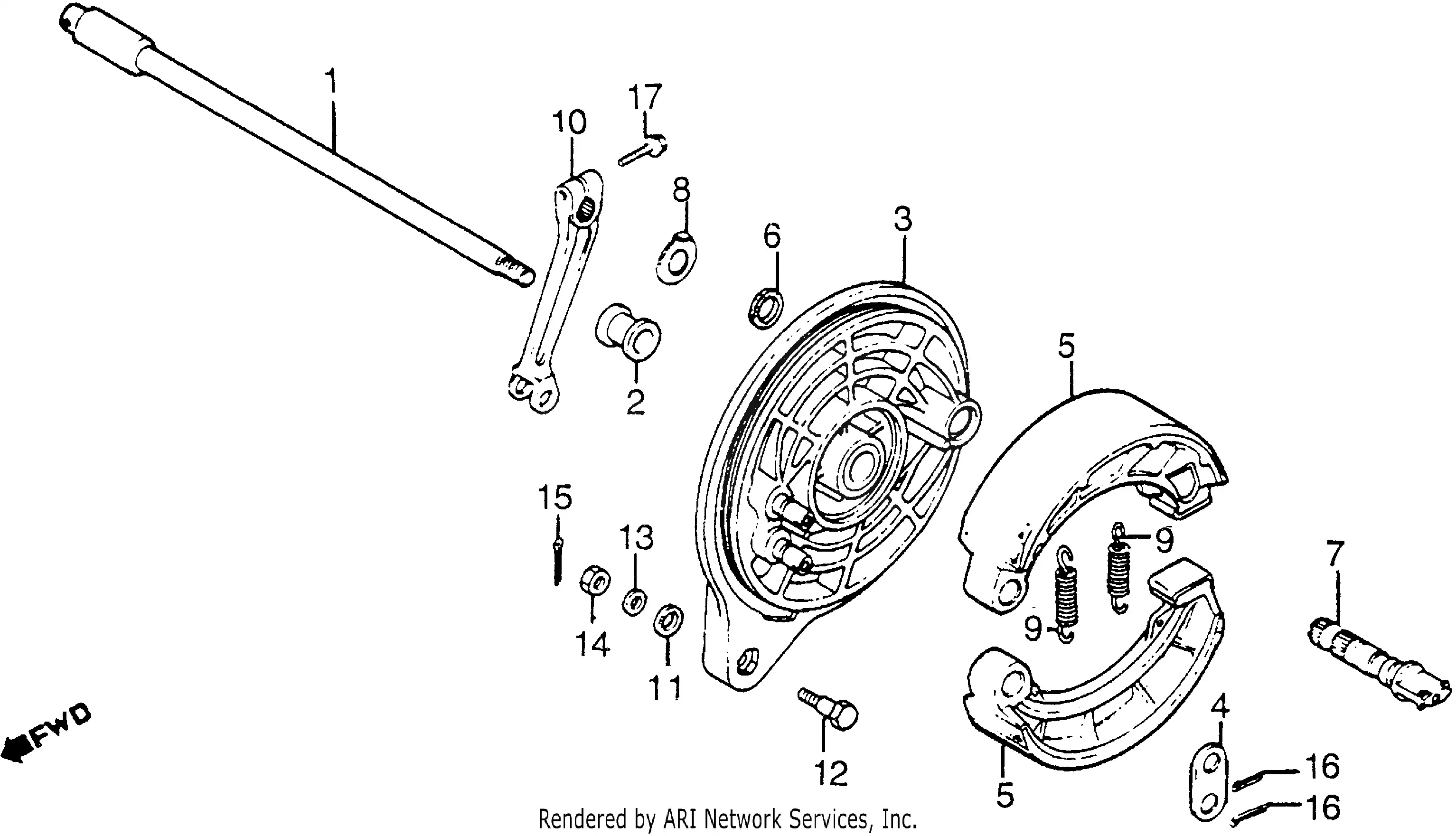 Rear Brake Panel
