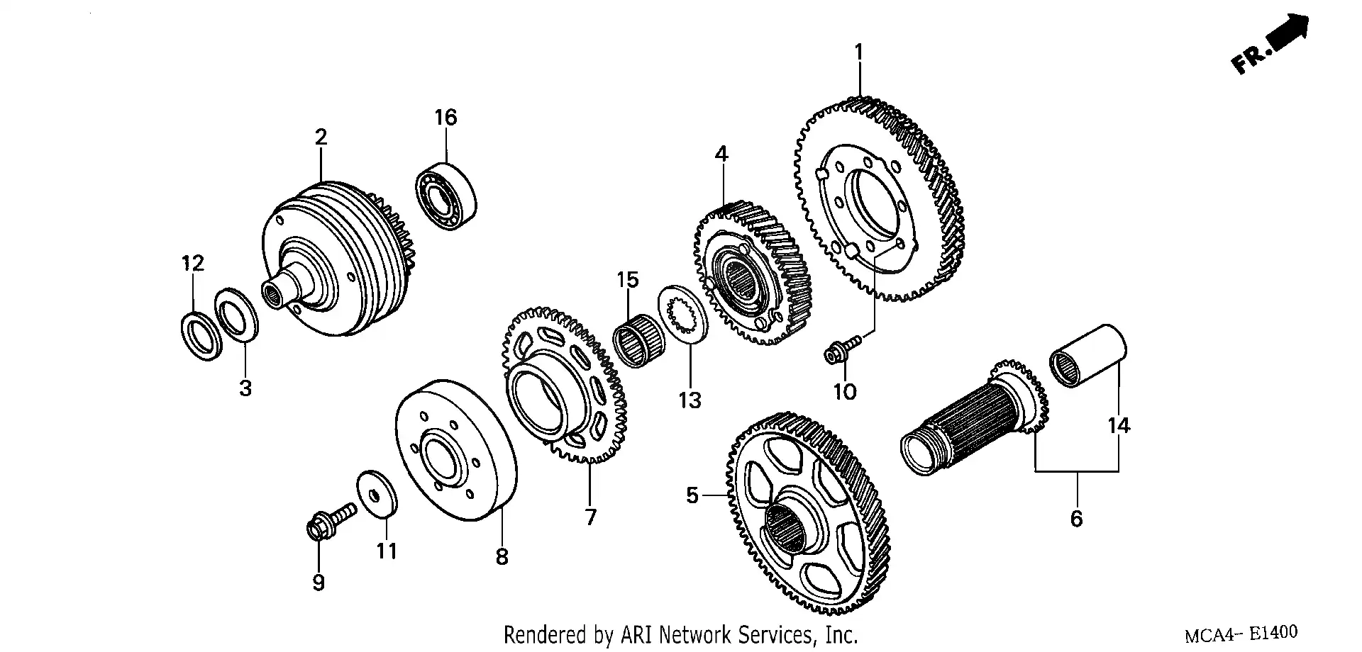 Primary Drive Gear