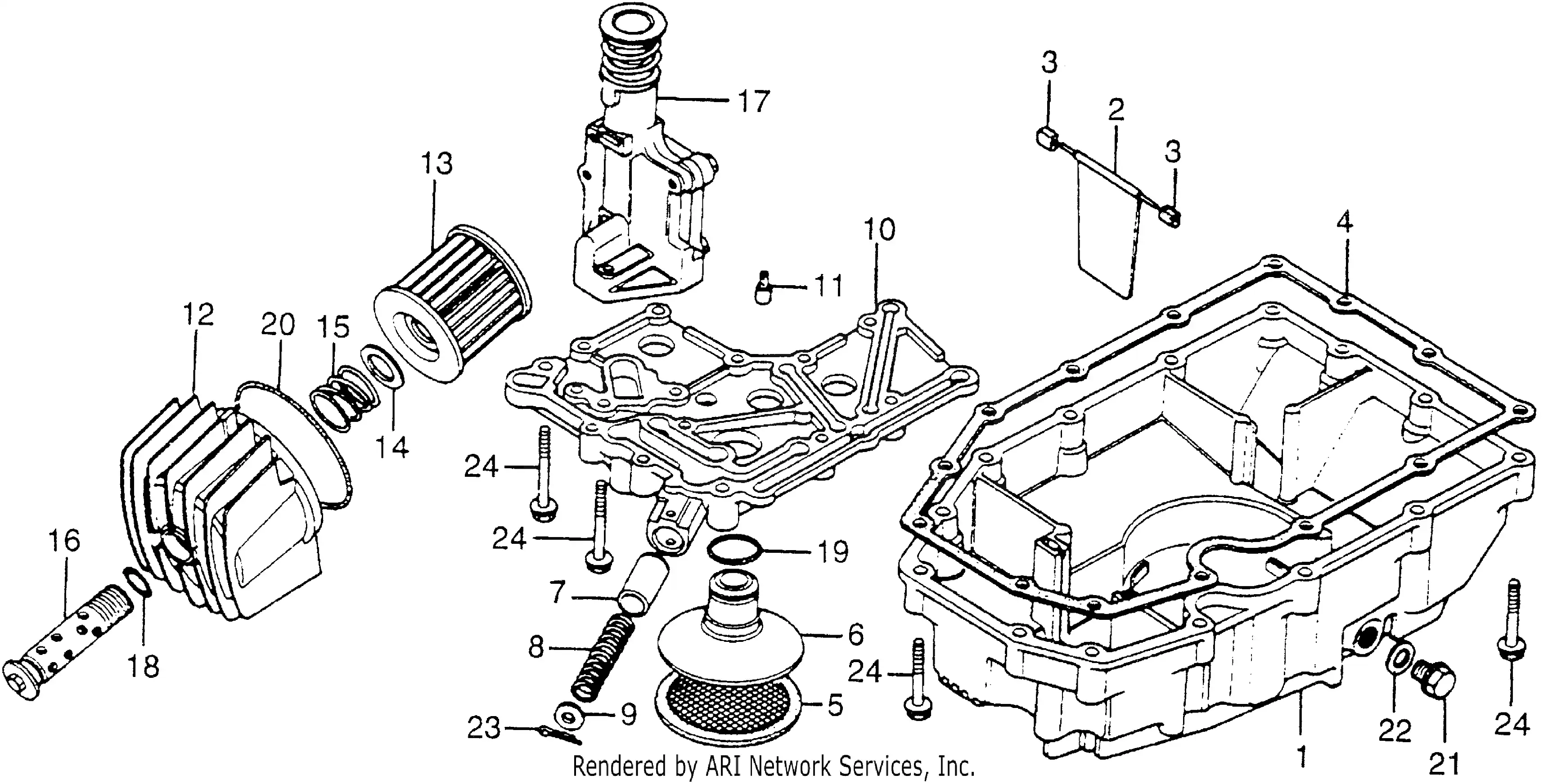 Oil Pan + Oil Filter