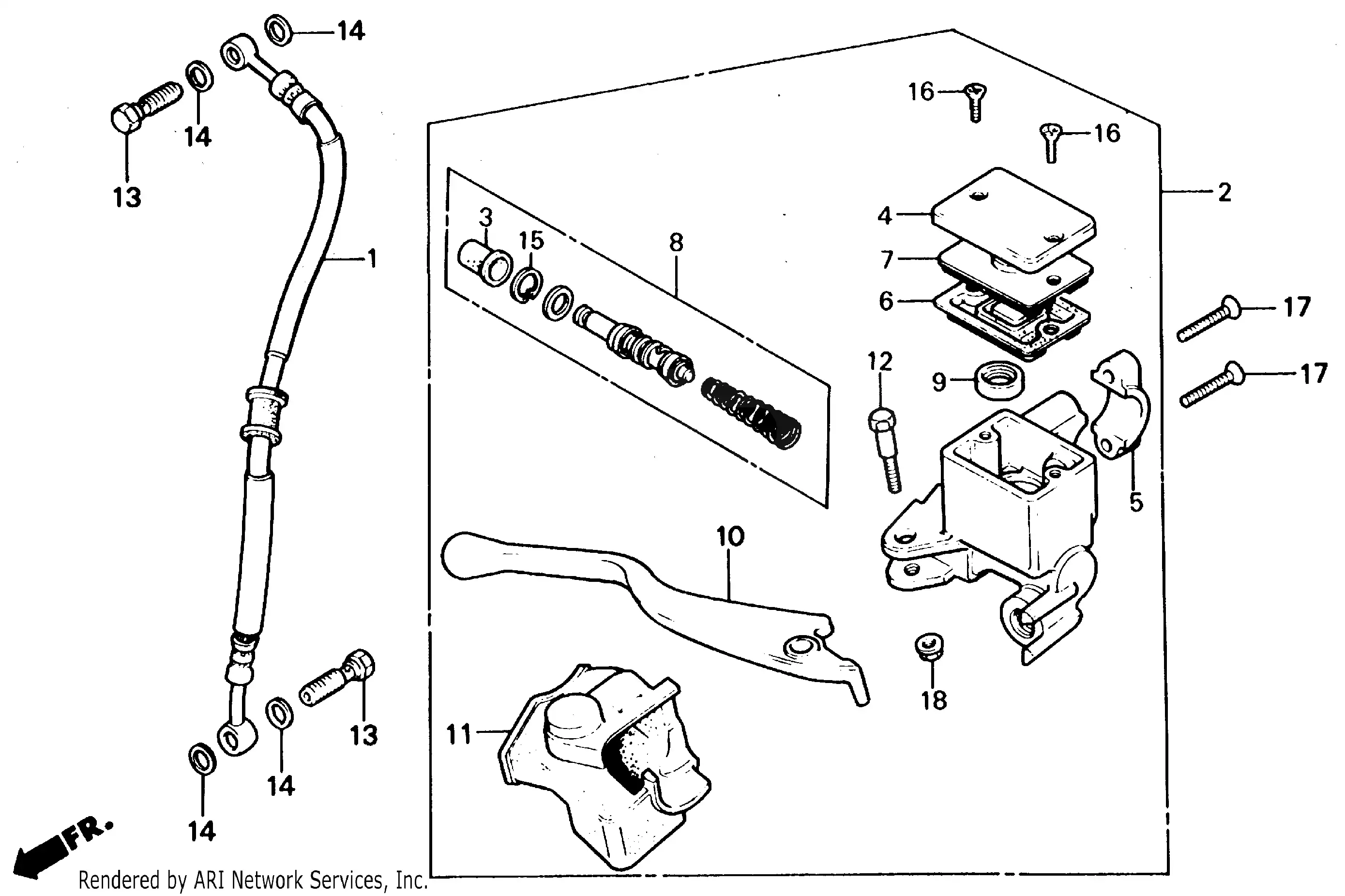 Front Brake Master Cylinder