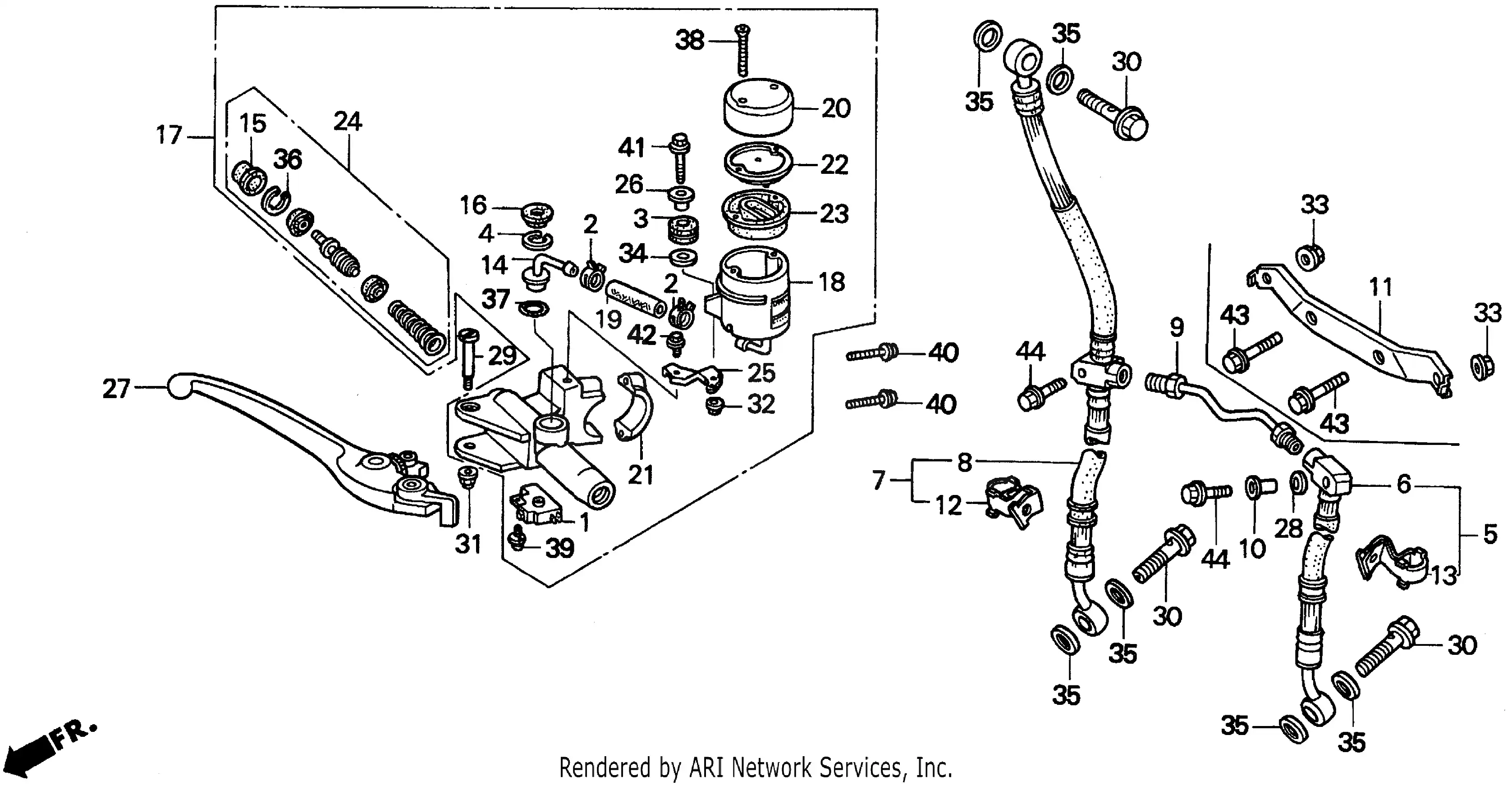 Front Brake Master Cylinder