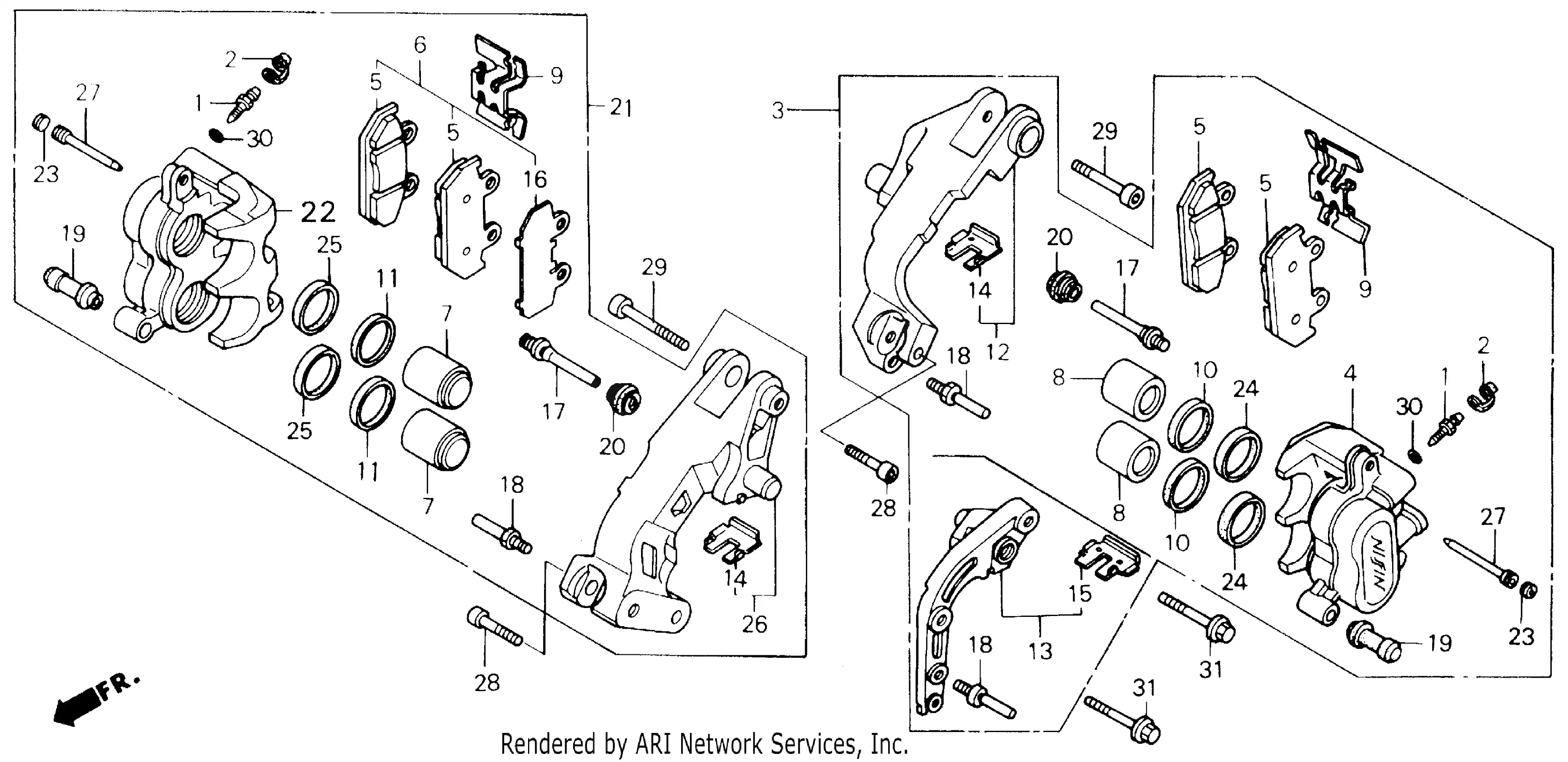 Front Brake Caliper