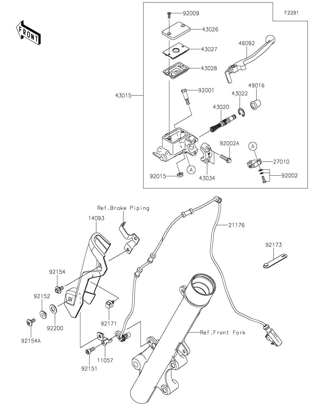 Front Master Cylinder