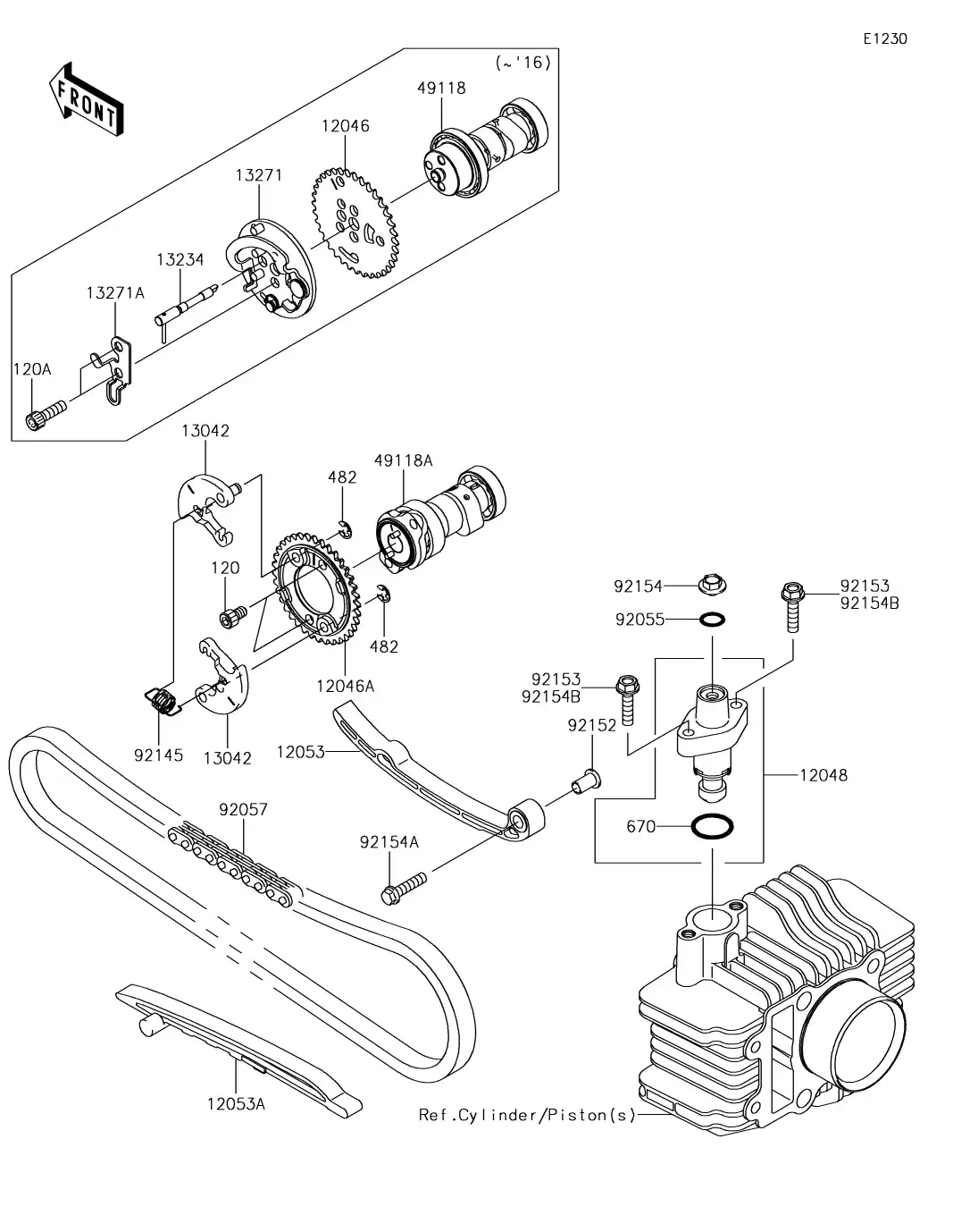 Camshaft/Tensioner