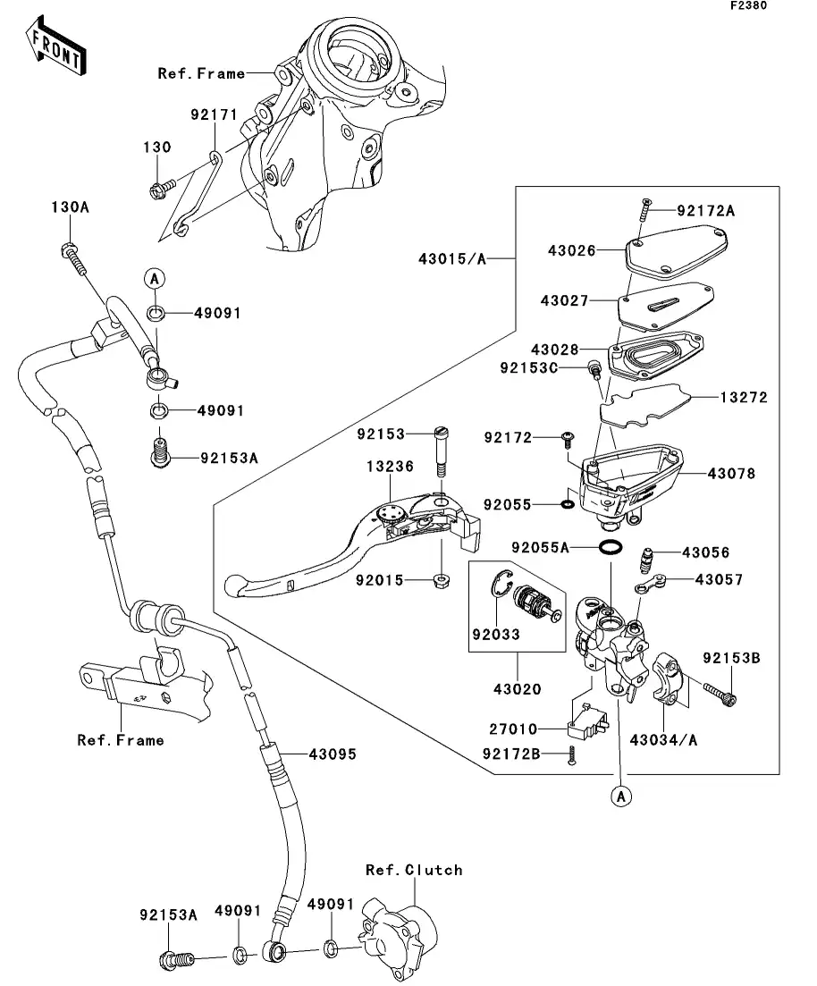 49091-0001 Washer-Seal,10.1X14.5X1.5 Kawasaki | YoshiParts