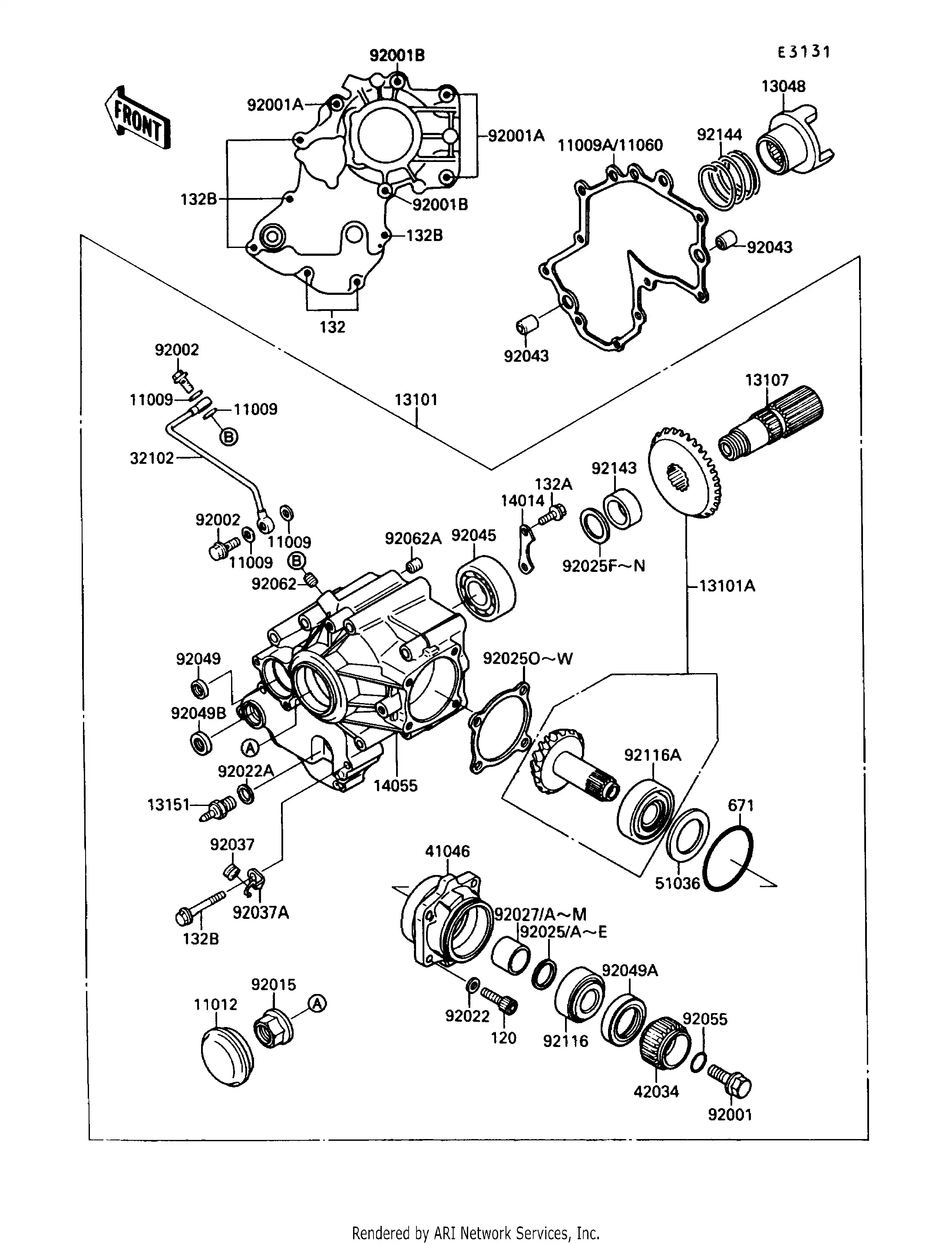 Front Bevel Gear