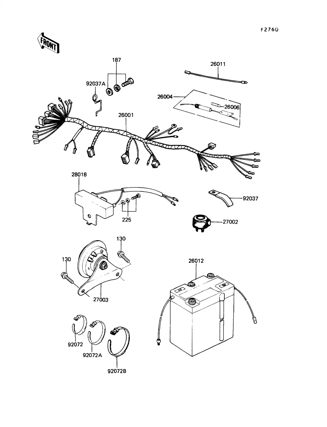 28018-1024 Register Kawasaki | YoshiParts
