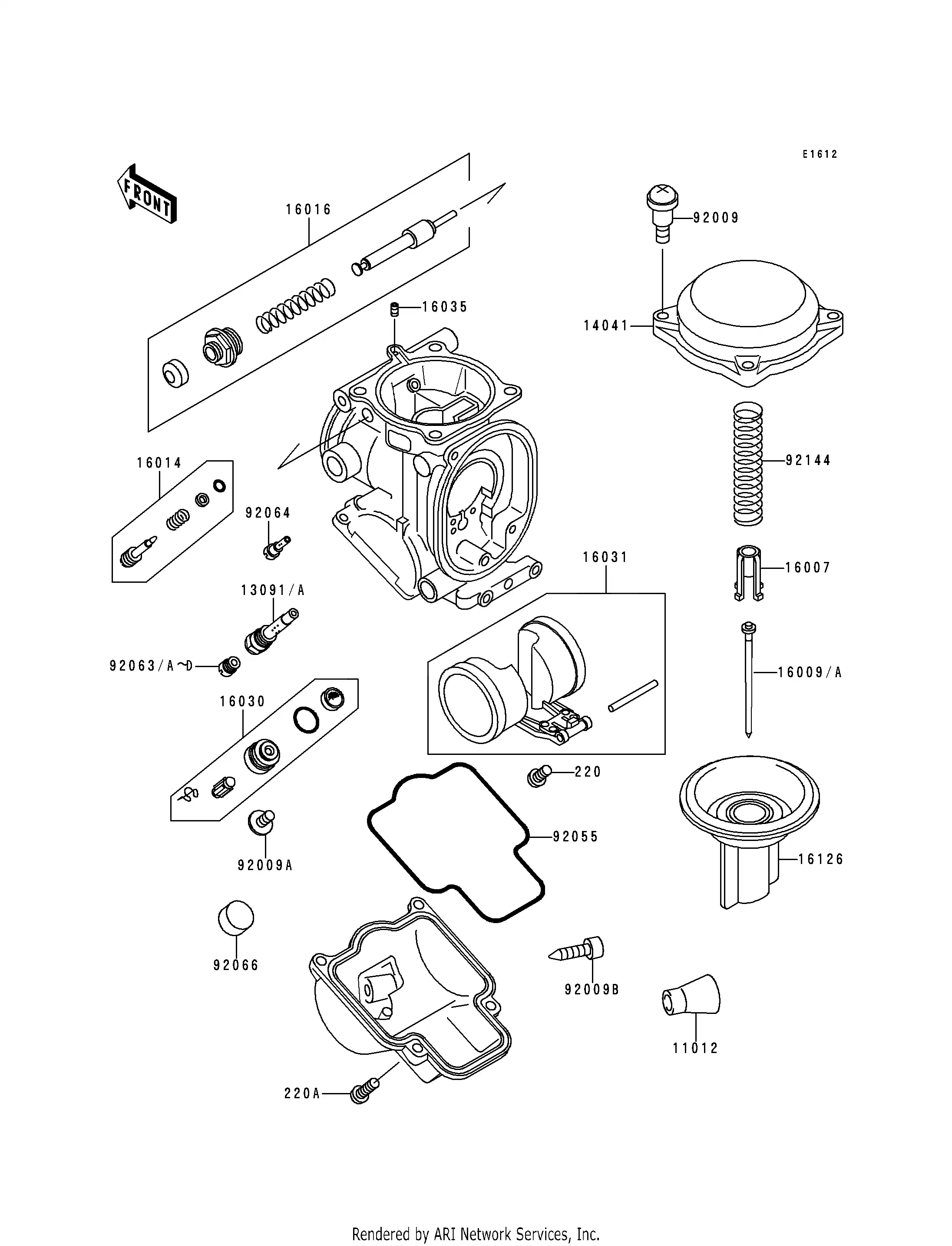 13091-1887 Holder,#2 Kawasaki | YoshiParts