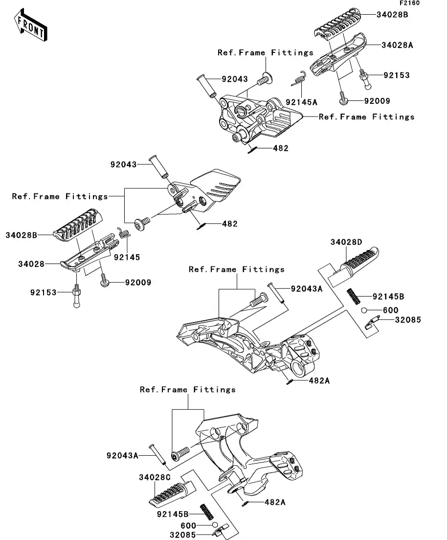 Footrests
