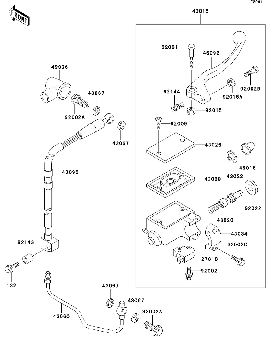 Front Master Cylinder