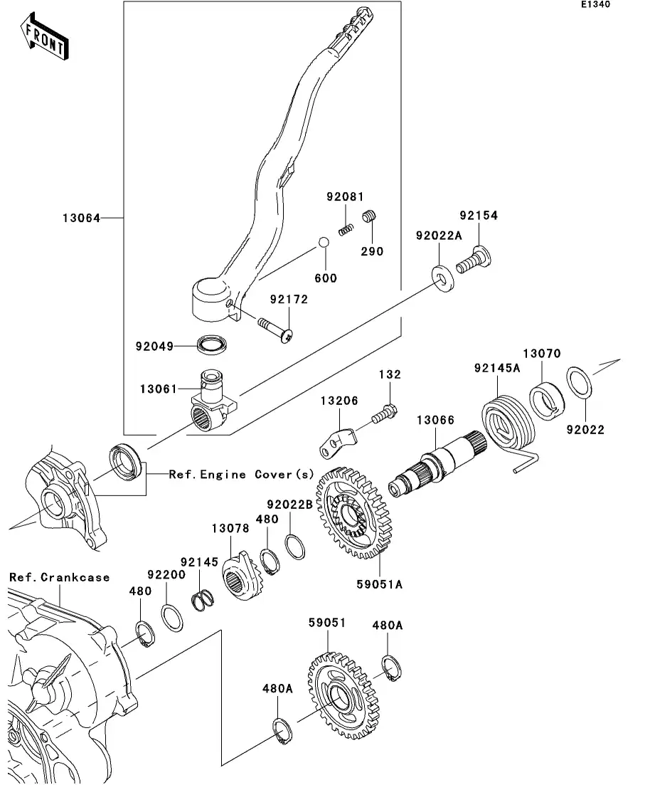 Kick Starter Mechanism