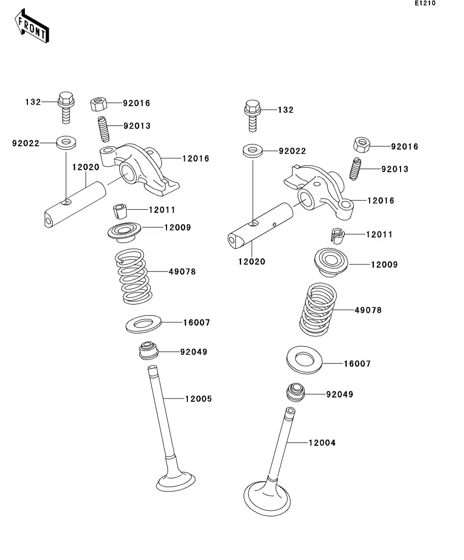 92022-077 Washer,6.1X12X1 Kawasaki | YoshiParts