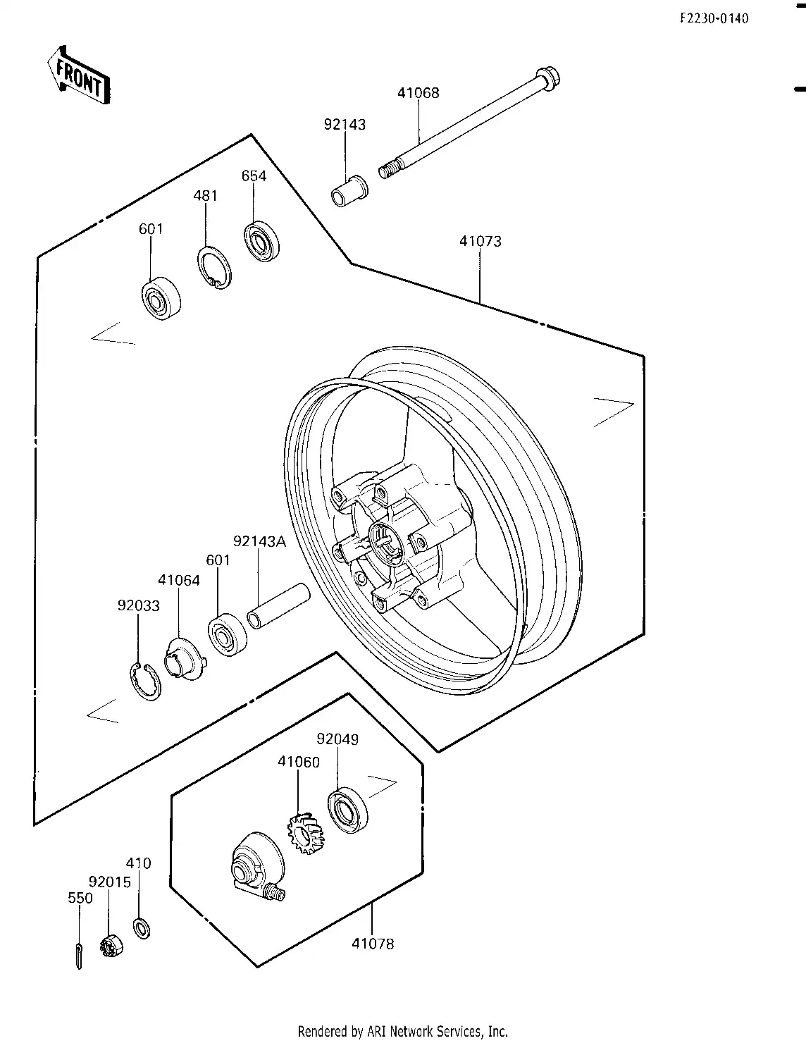 Front Wheel Hub