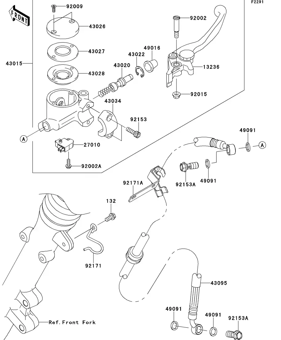 Front Master Cylinder