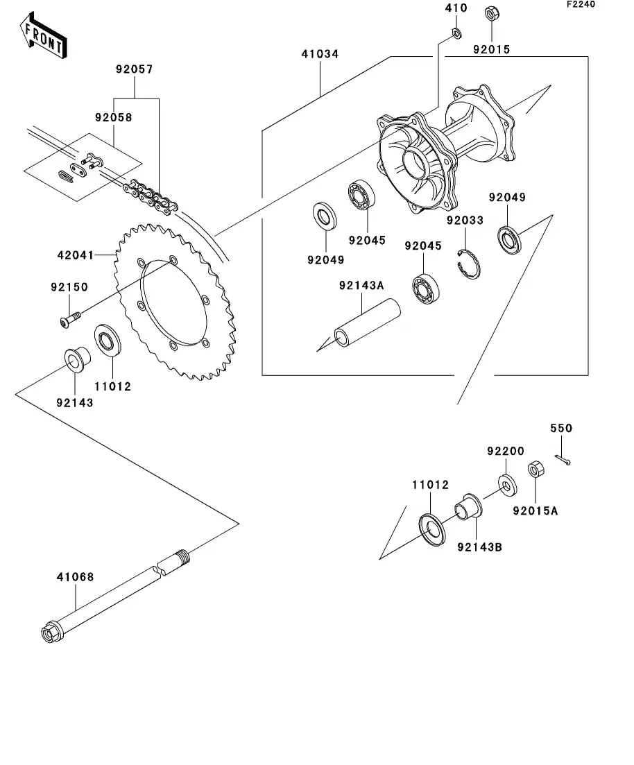 Rear Hub