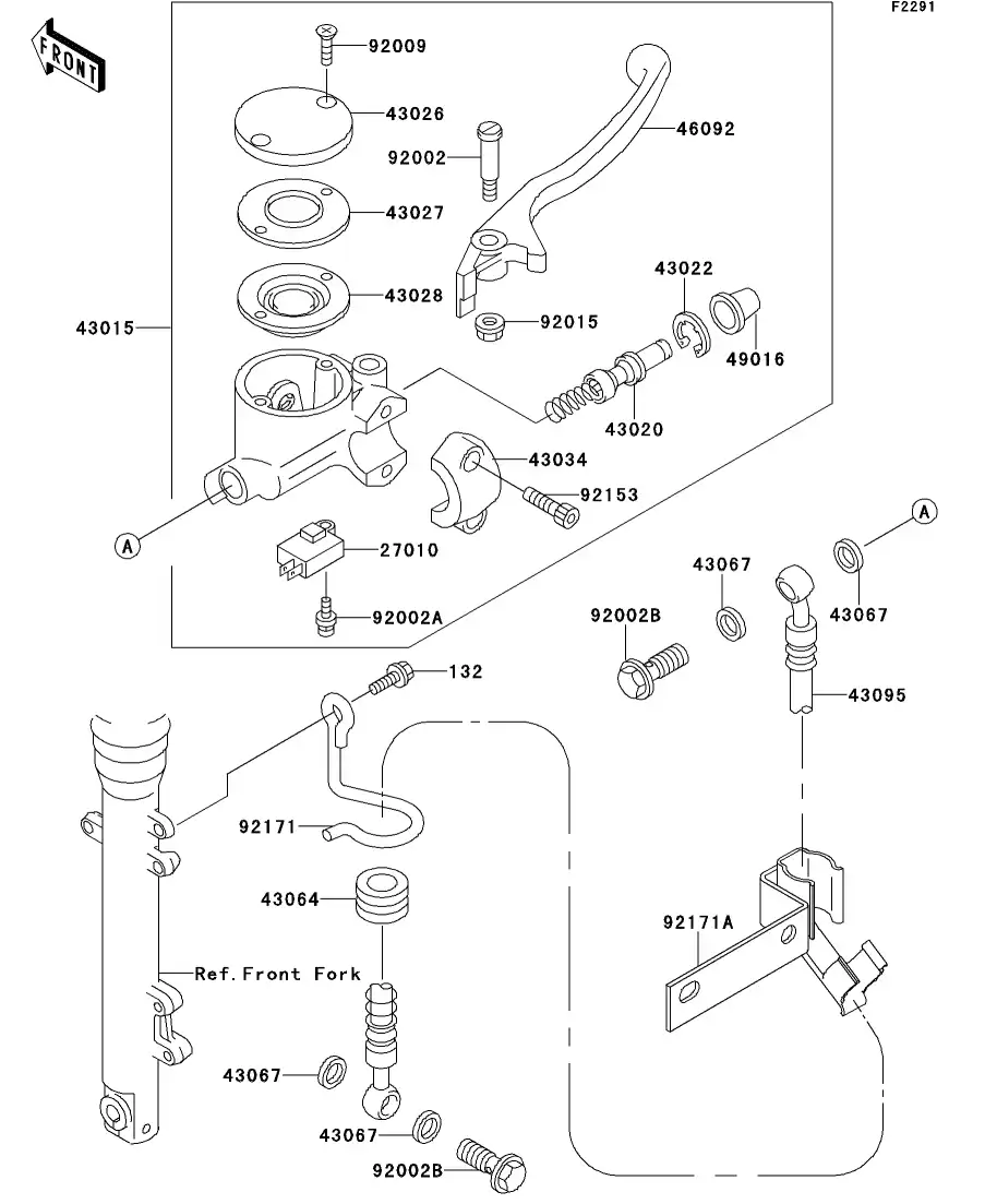 Front Master Cylinder