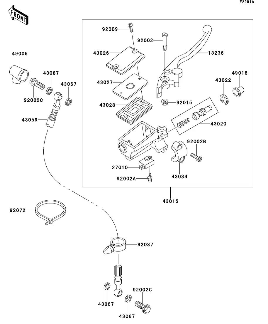 Front Master Cylinder