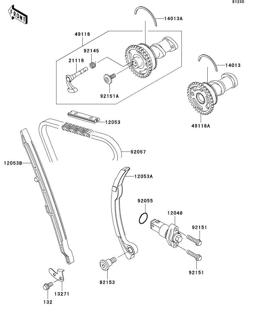 Camshaft/Tensioner