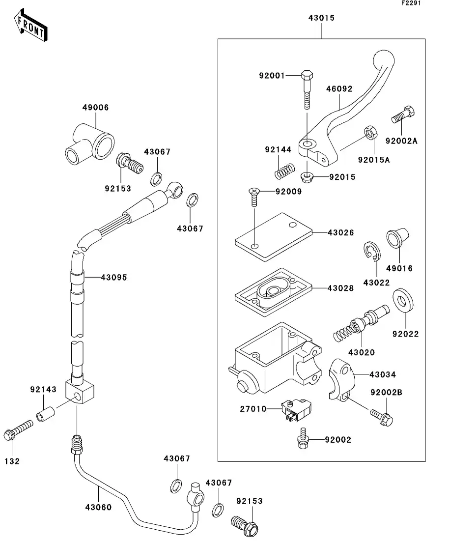 Front Master Cylinder
