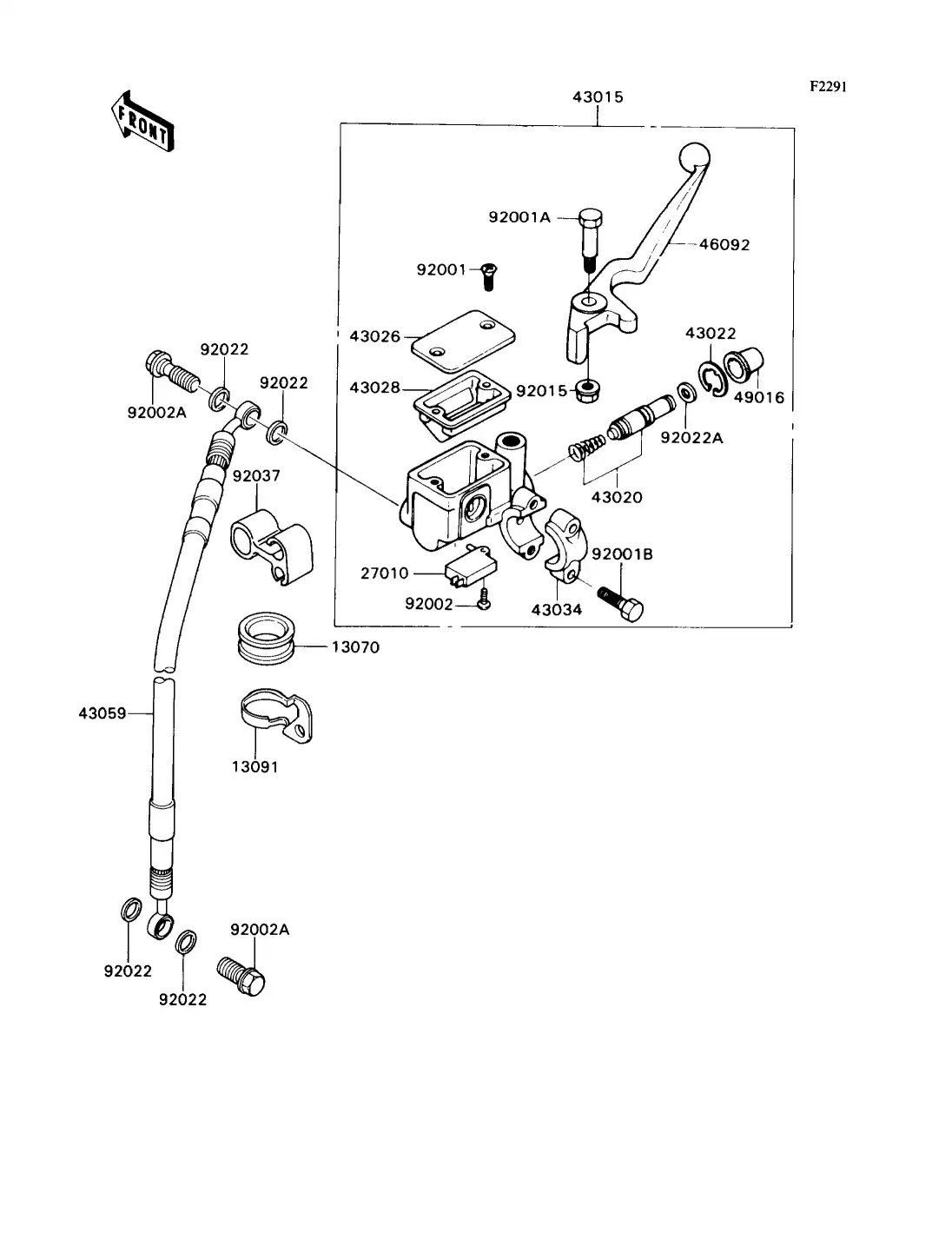 Front Master Cylinder