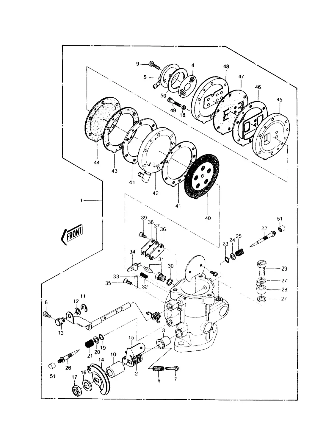 11060-3705 Genuine Kawasaki Gasket | Megazip
