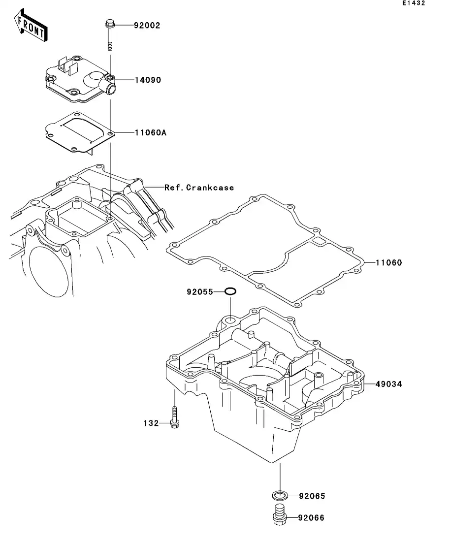 Breather Cover/Oil Pan