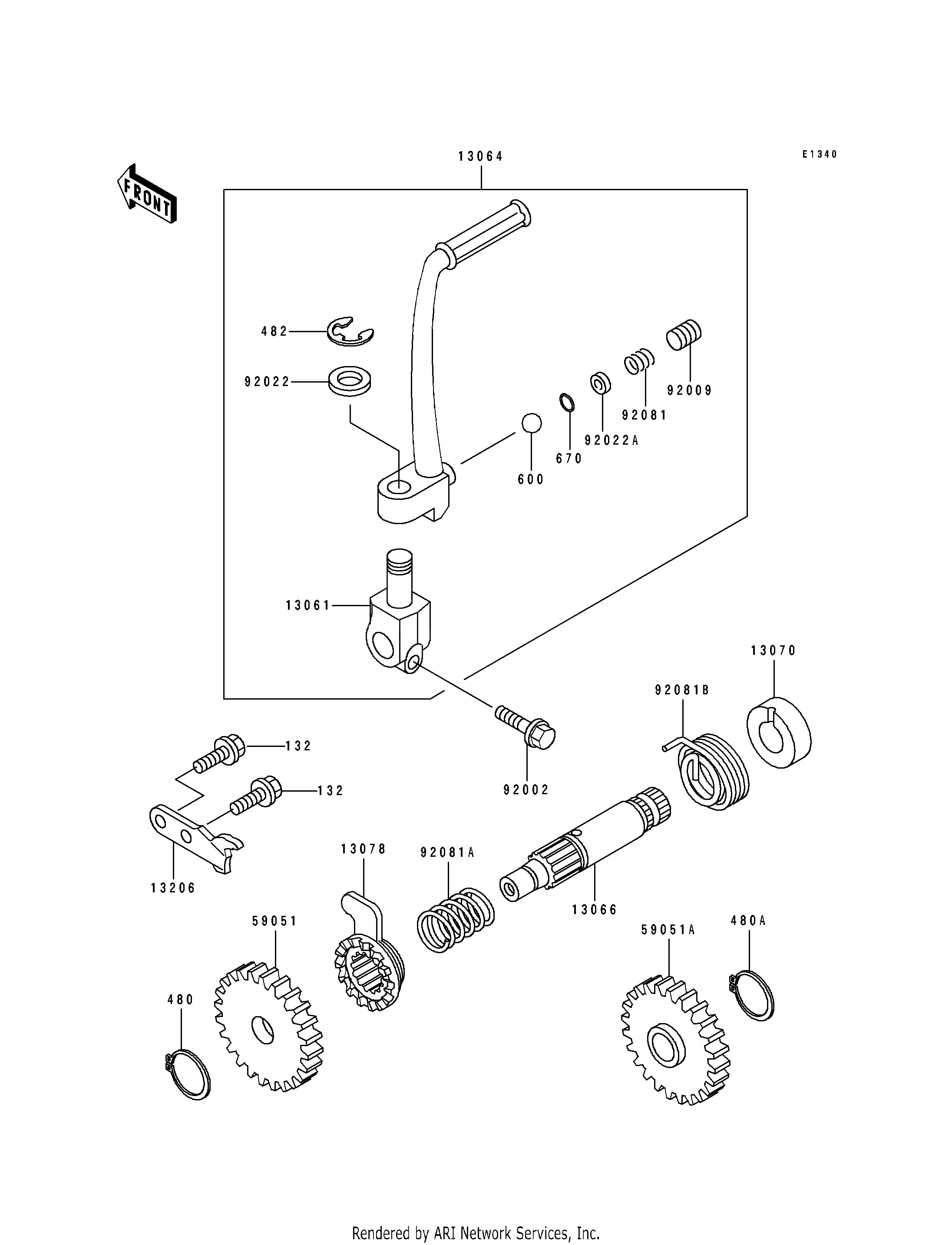 Kick Starter Mechanism