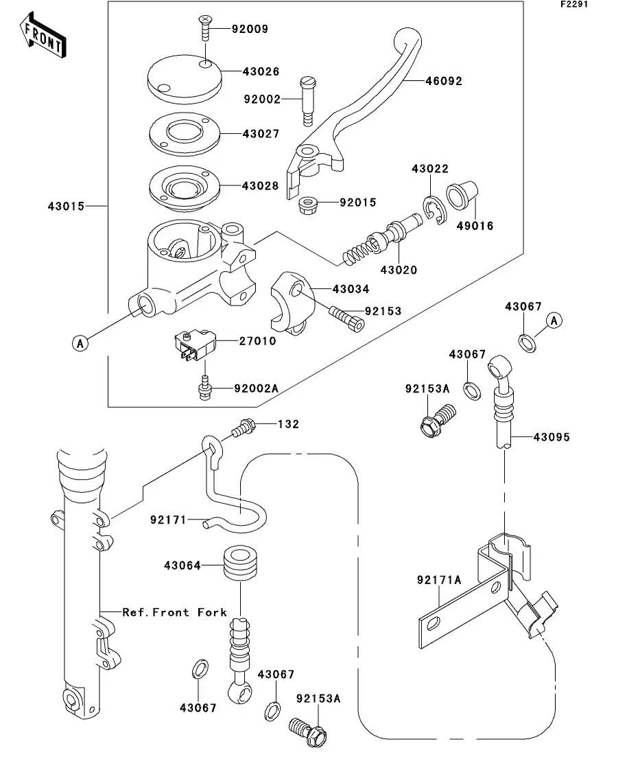 Front Master Cylinder